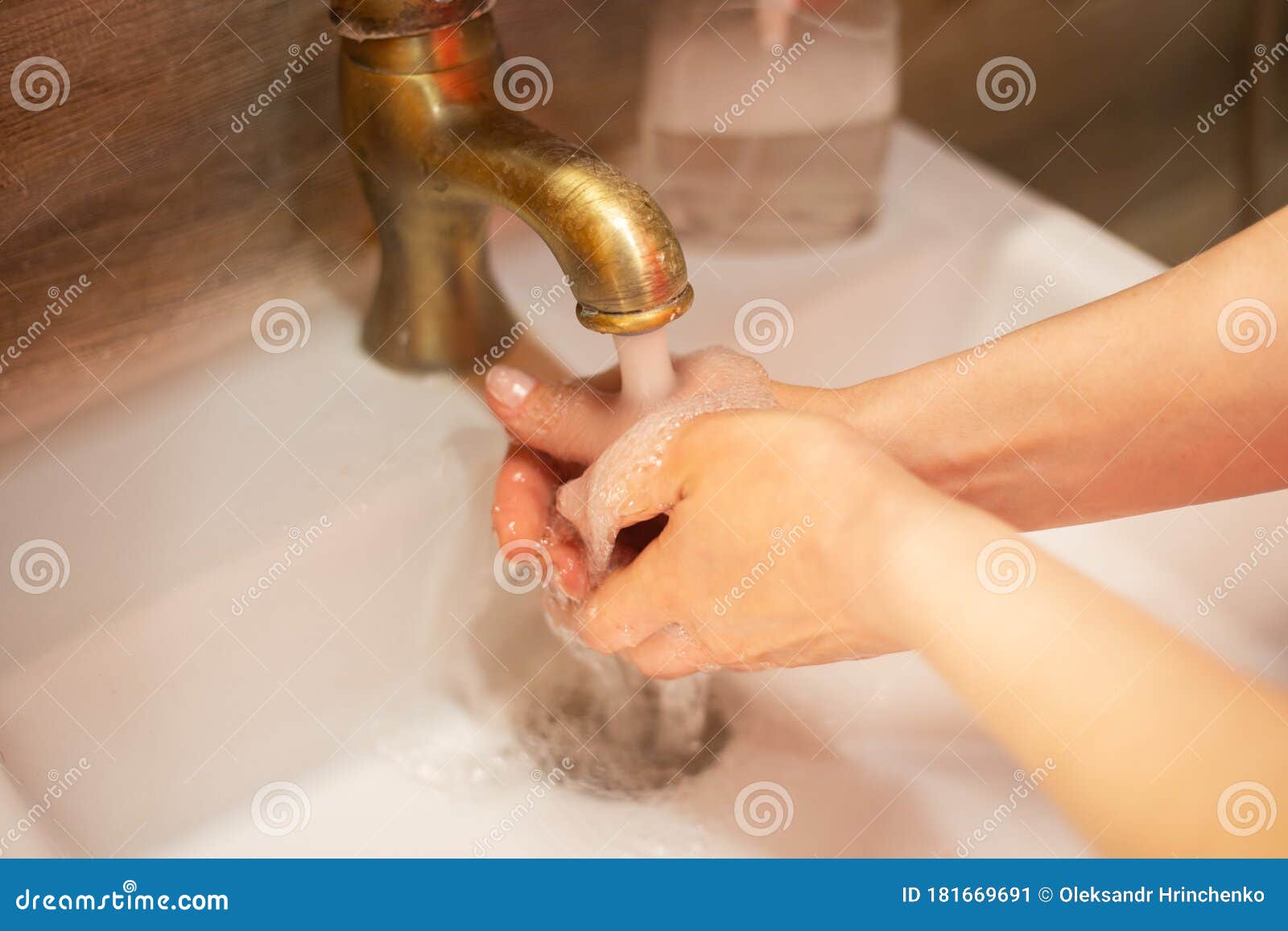 hand wash with soap, cleanliness and hygiene