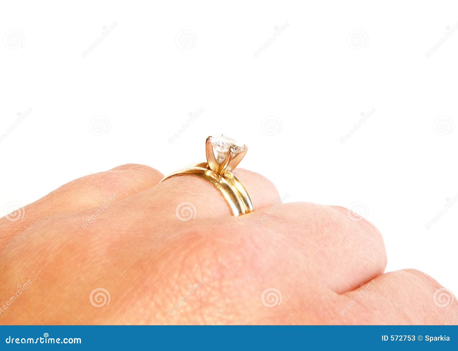 Hand with wedding ring stock image. Image of relationship 572753