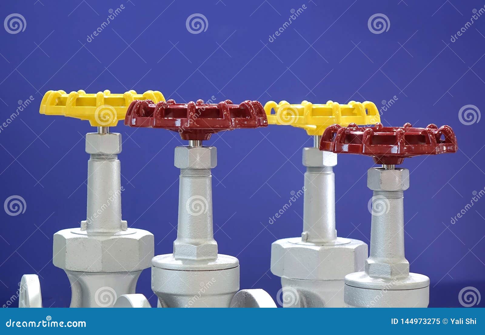 Hand Wheels for Industrial Valves Stock Image Image of actuator