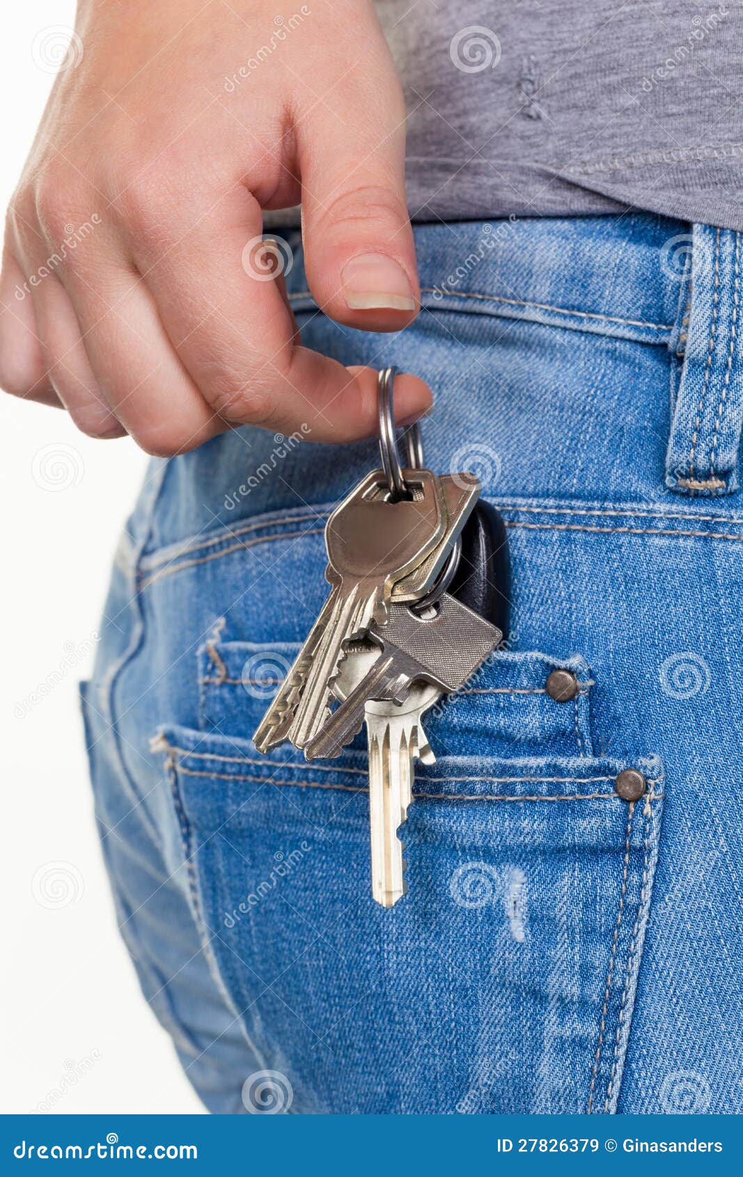 Hand of a Woman with a Bunch of Keys Stock Image Image of theft, long