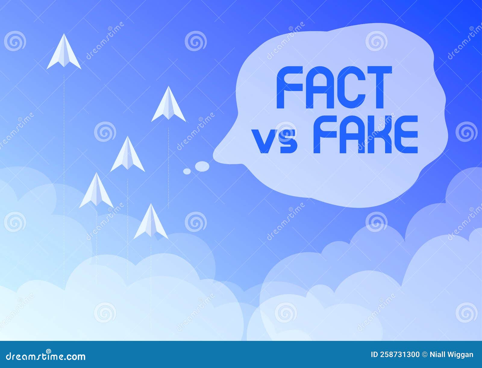 hand writing sign fact vs fake. business idea rivalry or products or information originaly made or imitation