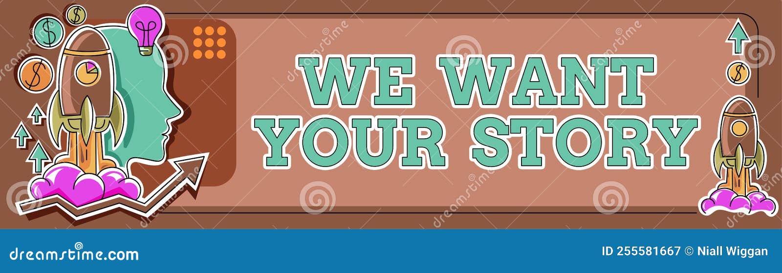 writing displaying text we want your storytell us something a glimpse about your life history. conceptual photo tell us