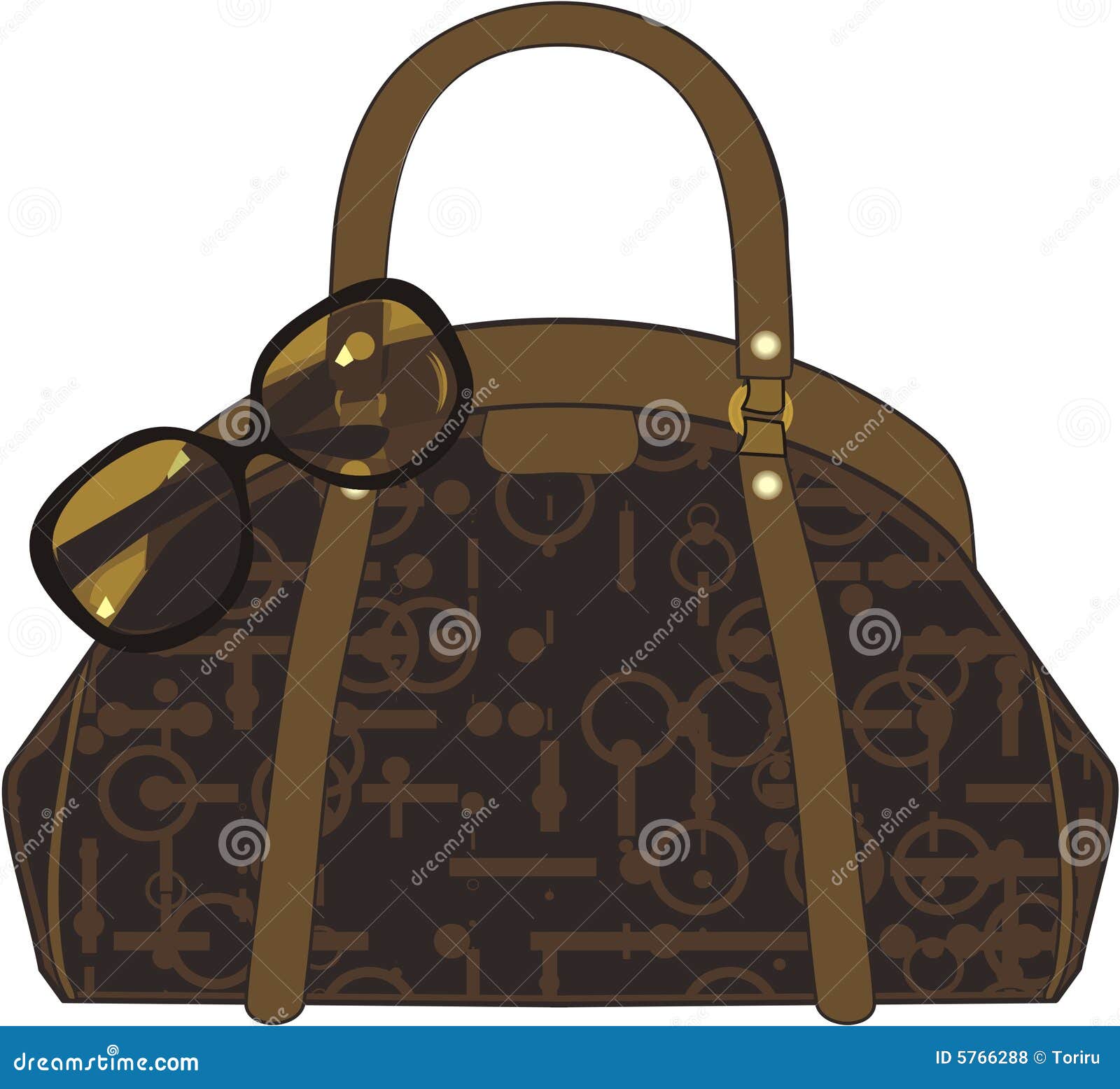 lv bag clipart