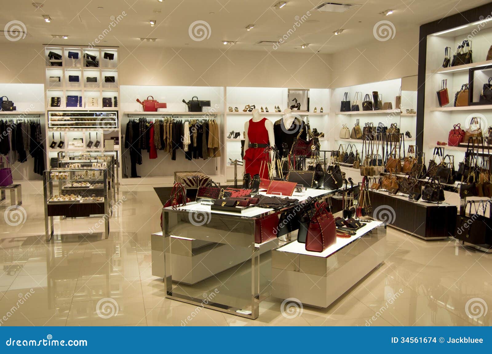 Handbag Purse Store Editorial Stock Image - Image: 34561674
