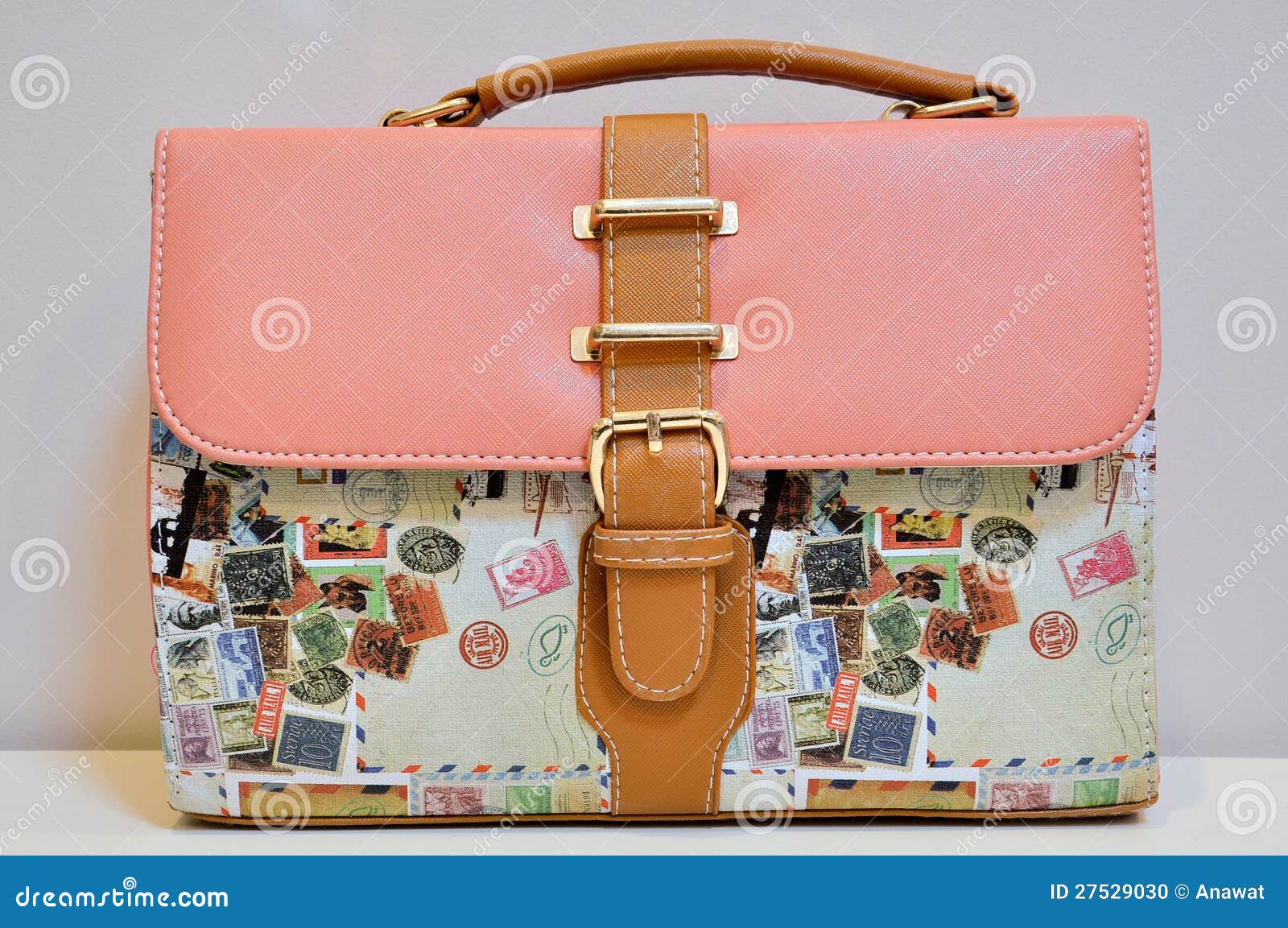 Handbag vintage style stock photo. Image of color, handbag 27529030