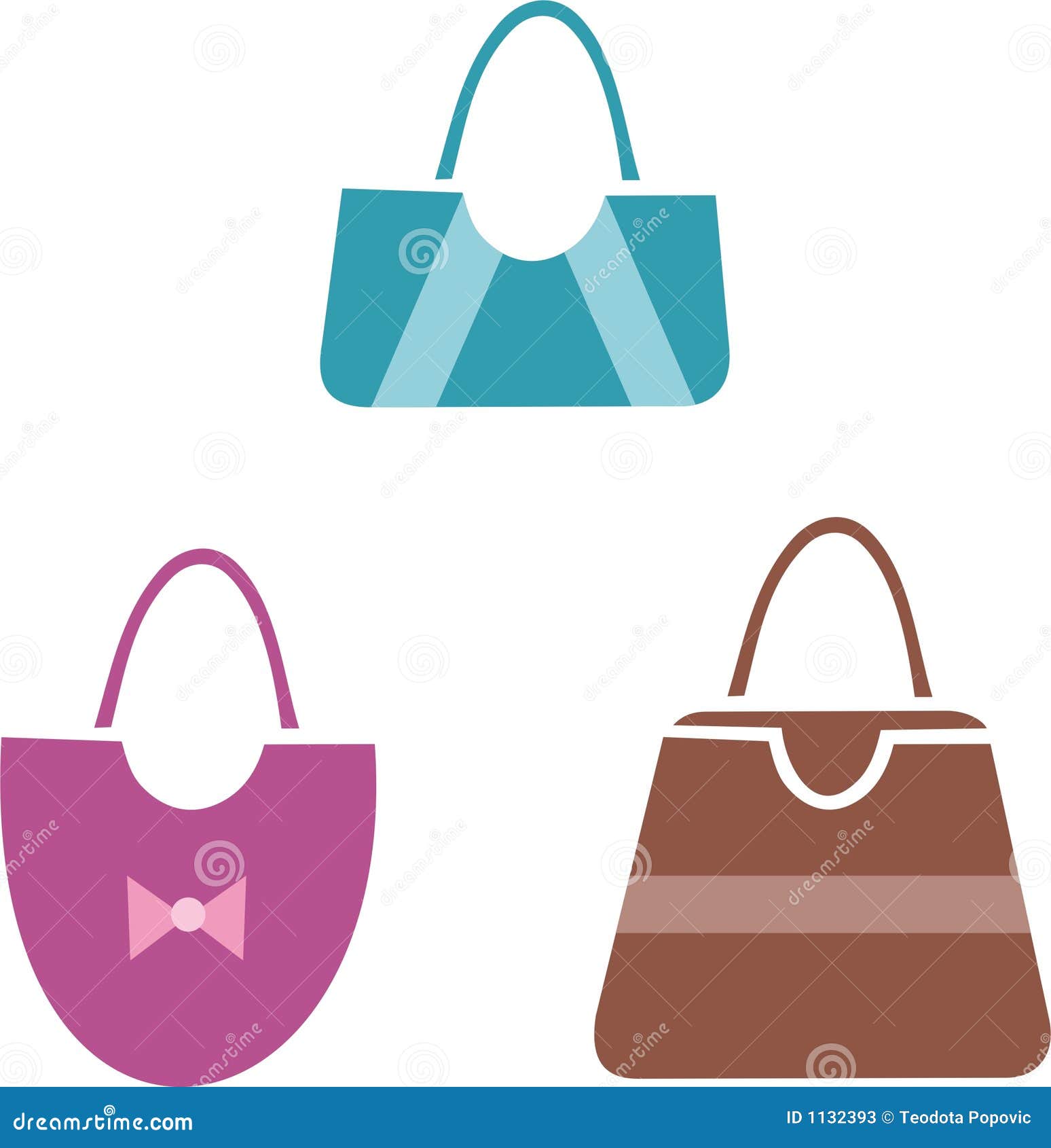 Handbags stock vector. Illustration of trend, fashion - 1132393