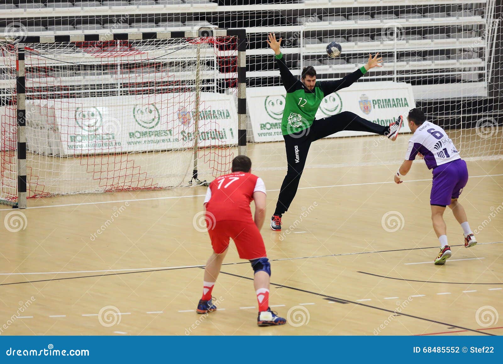 Handball action editorial photography. Image of bucharest - 68485552