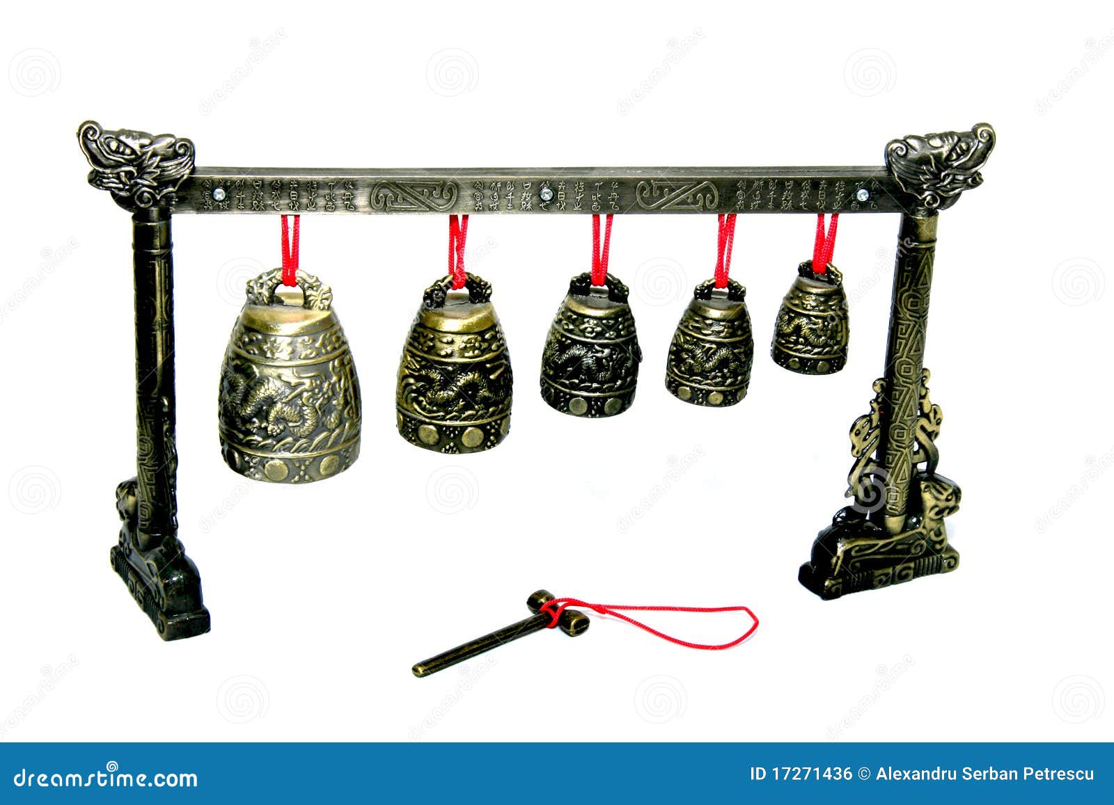 HandbellsFengshui art stock photo. Image of fengshui 17271436