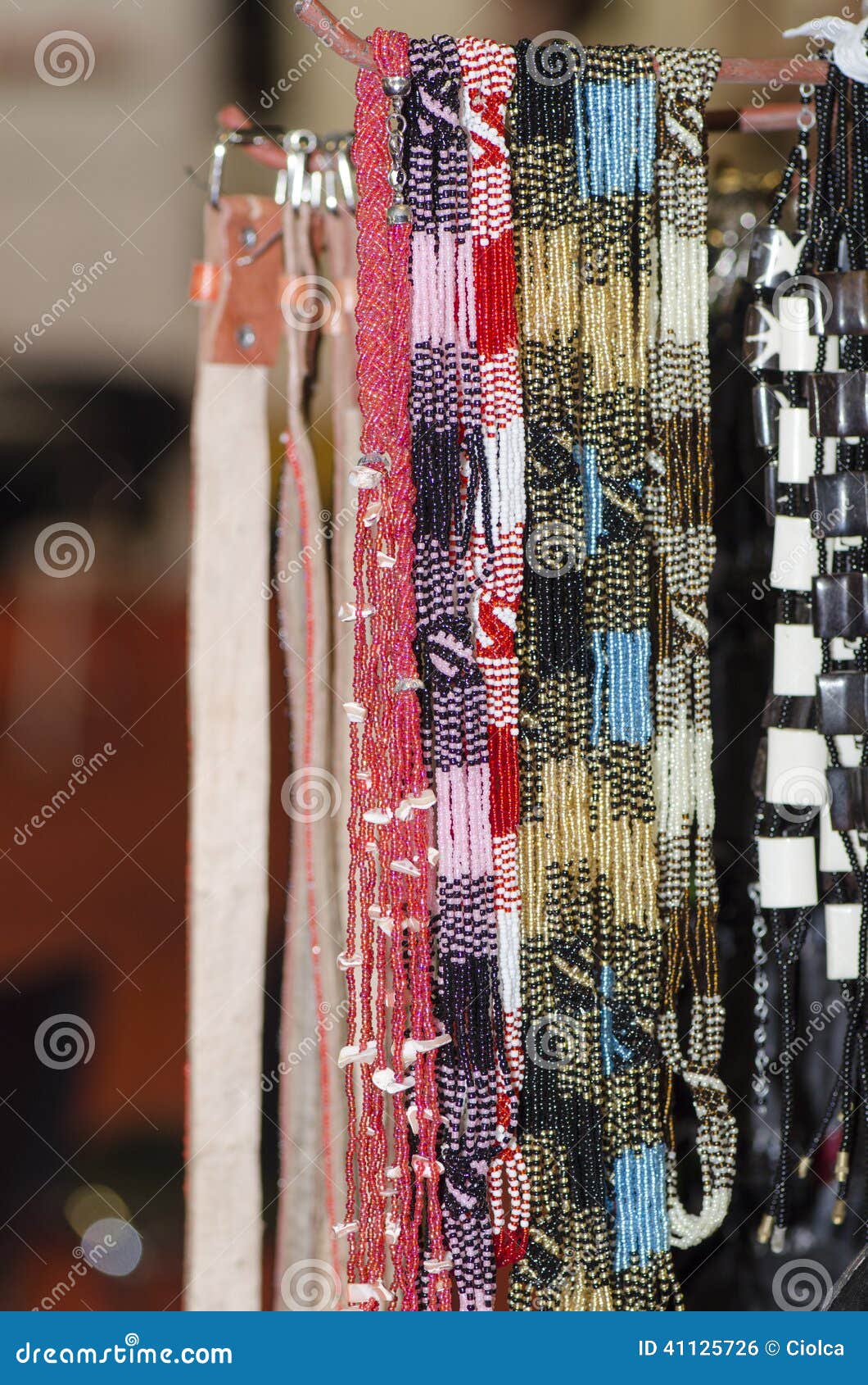 Handcrafted beads stock photo. Image of beauty, color 41125726