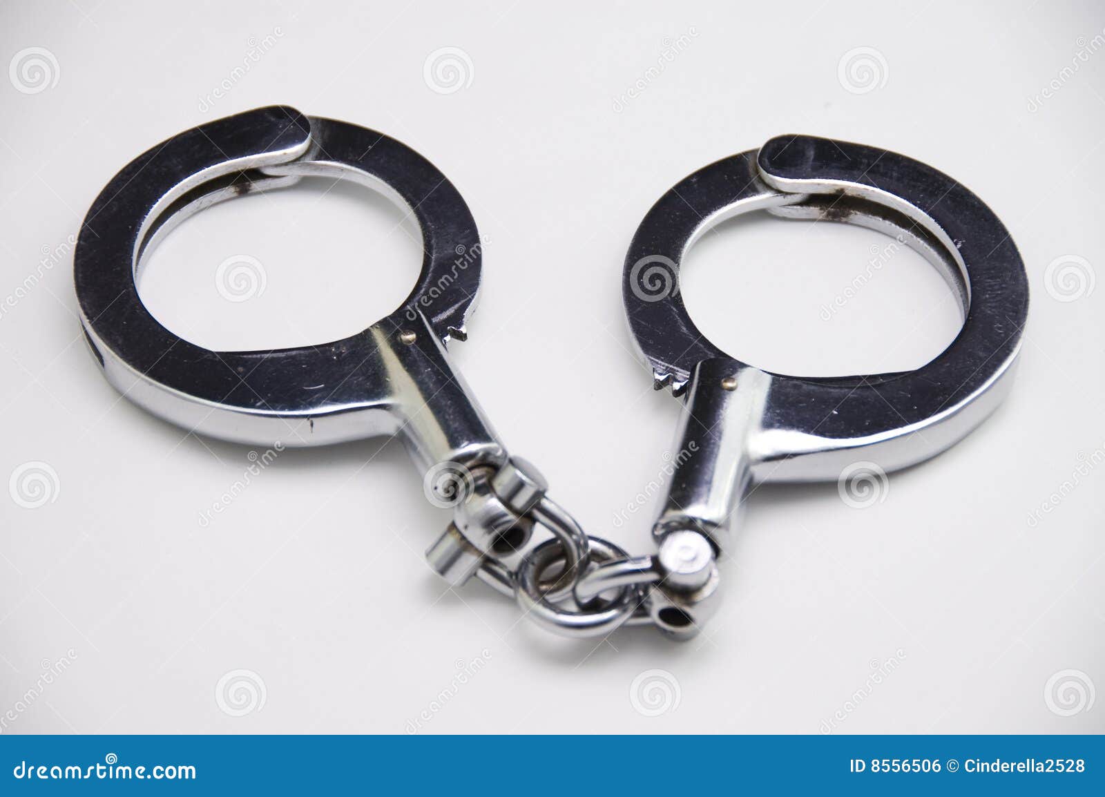 Handcuff stock photo. Image of lock, black, busted, convict 8556506