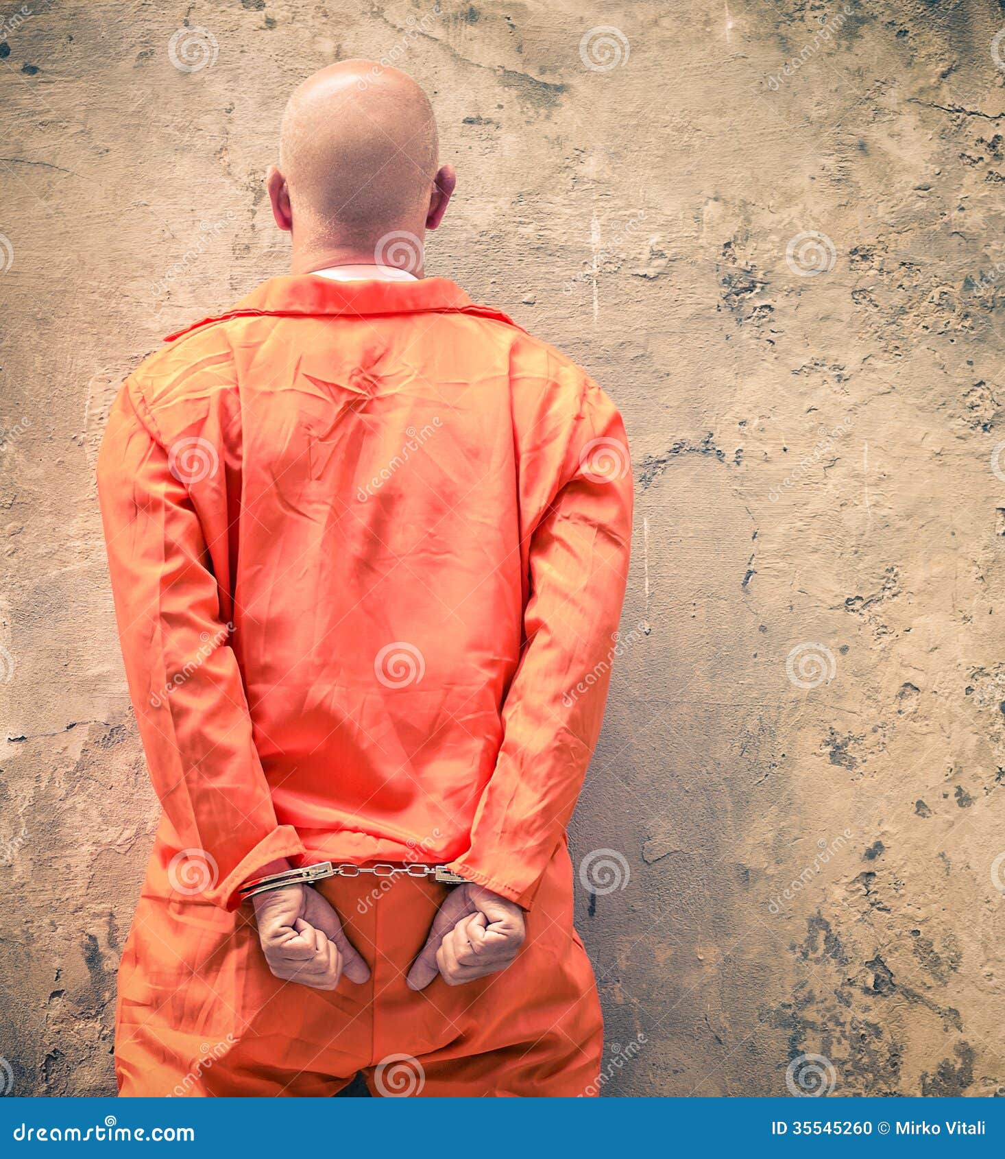 Handcuffed Prisoners Waiting for Death Penalty Stock Photo - Image ...