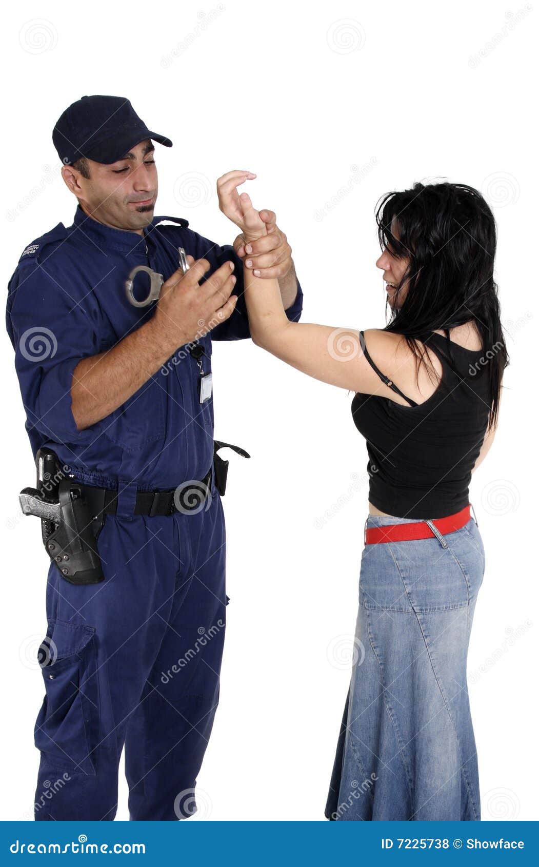 Handcuffing a ciminal stock photo. Image of enforcement 7225738