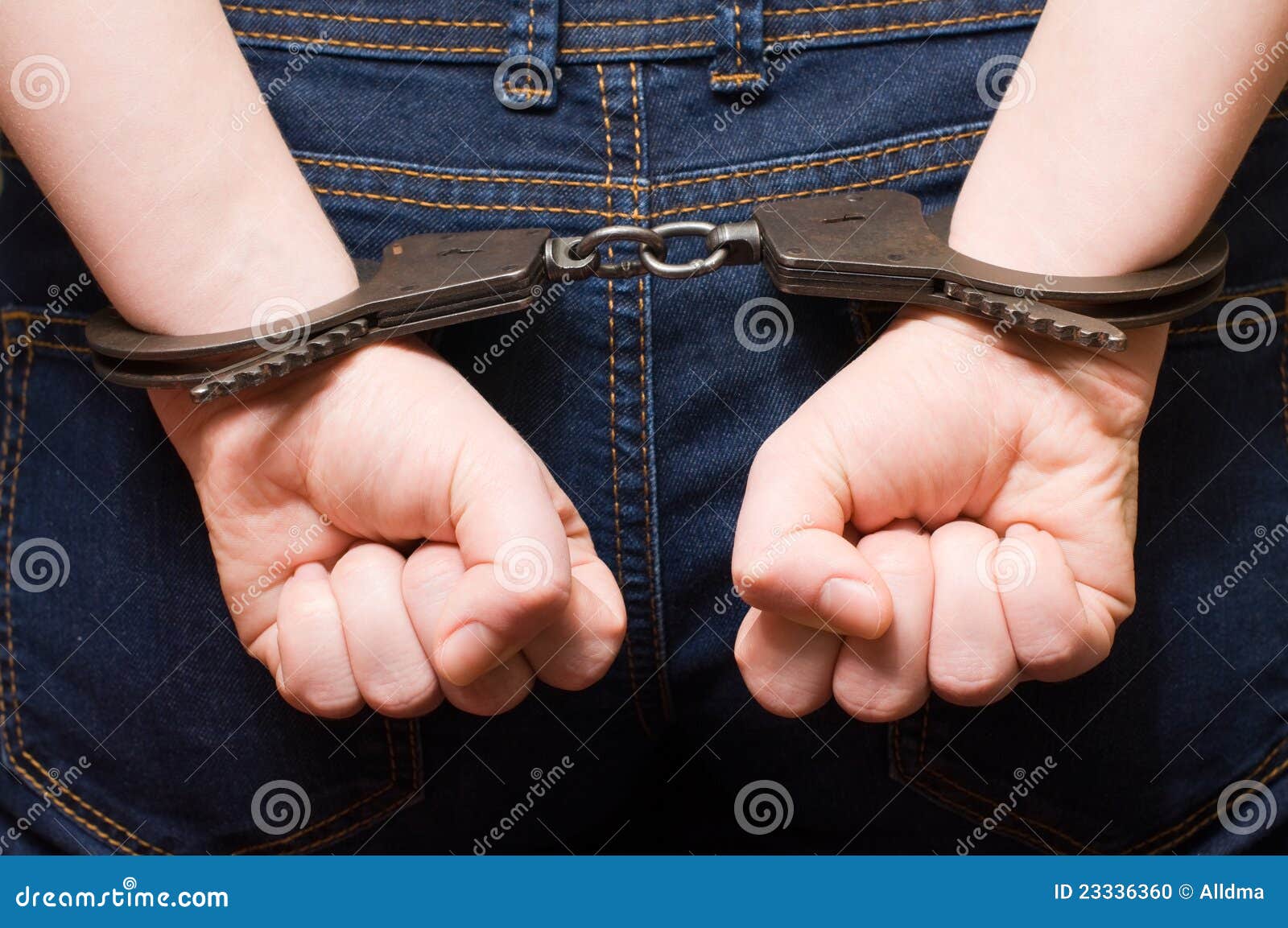 Handcuffs stock photo. Image of legal, forbidden, kidnapping 23336360