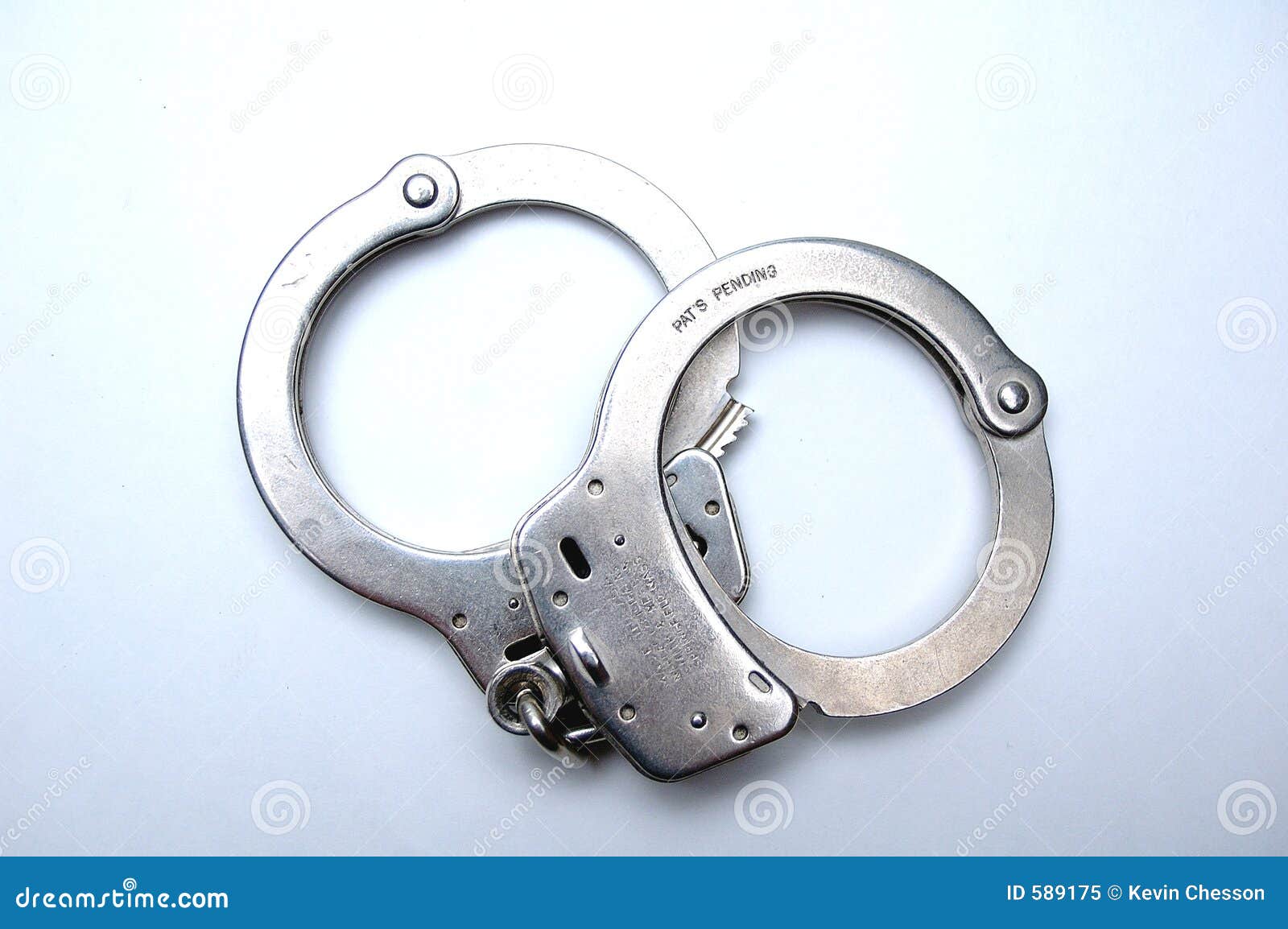 Handcuffs stock image. Image of detain, crime, enforcement - 589175