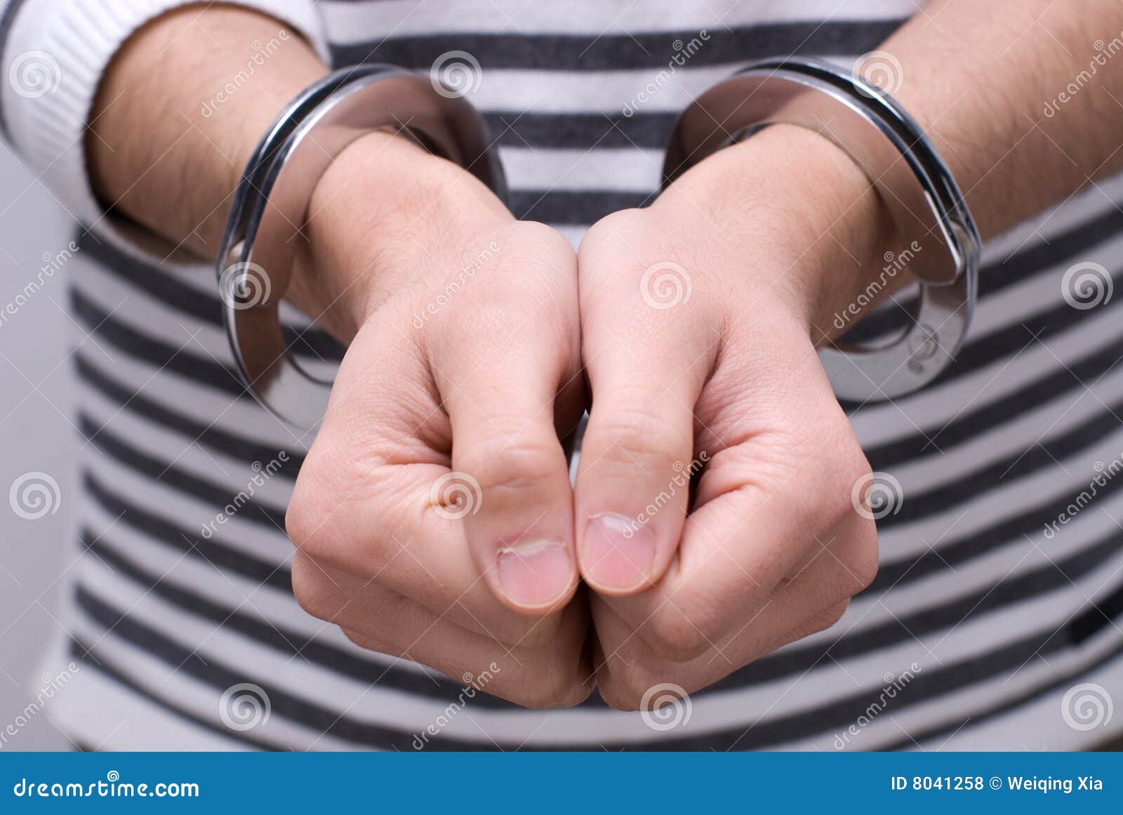 Handcuffs stock photo. Image of police, metal, binding 8041258