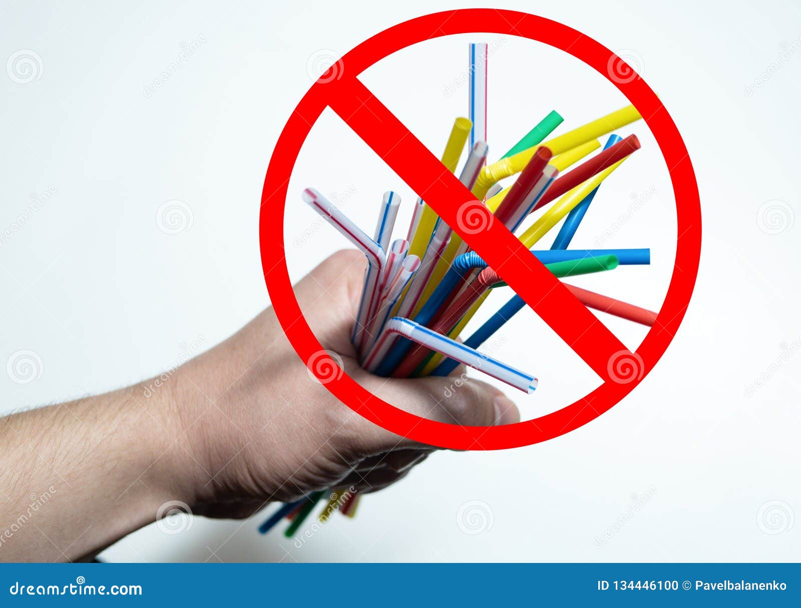 Plastic Drinking Straws Banned in California State Stock Photo Image of soda, forbidden 134446100