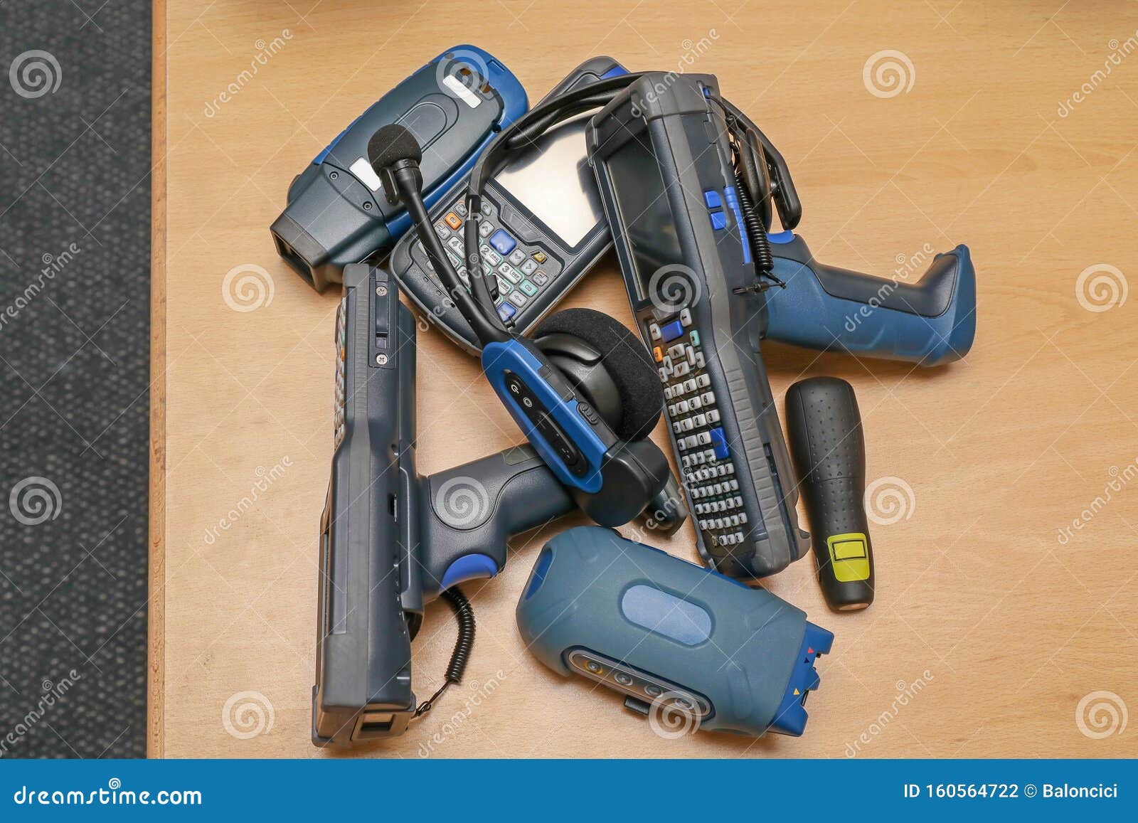 Barcode Reader Devices stock photo. Image of tech, industry 160564722