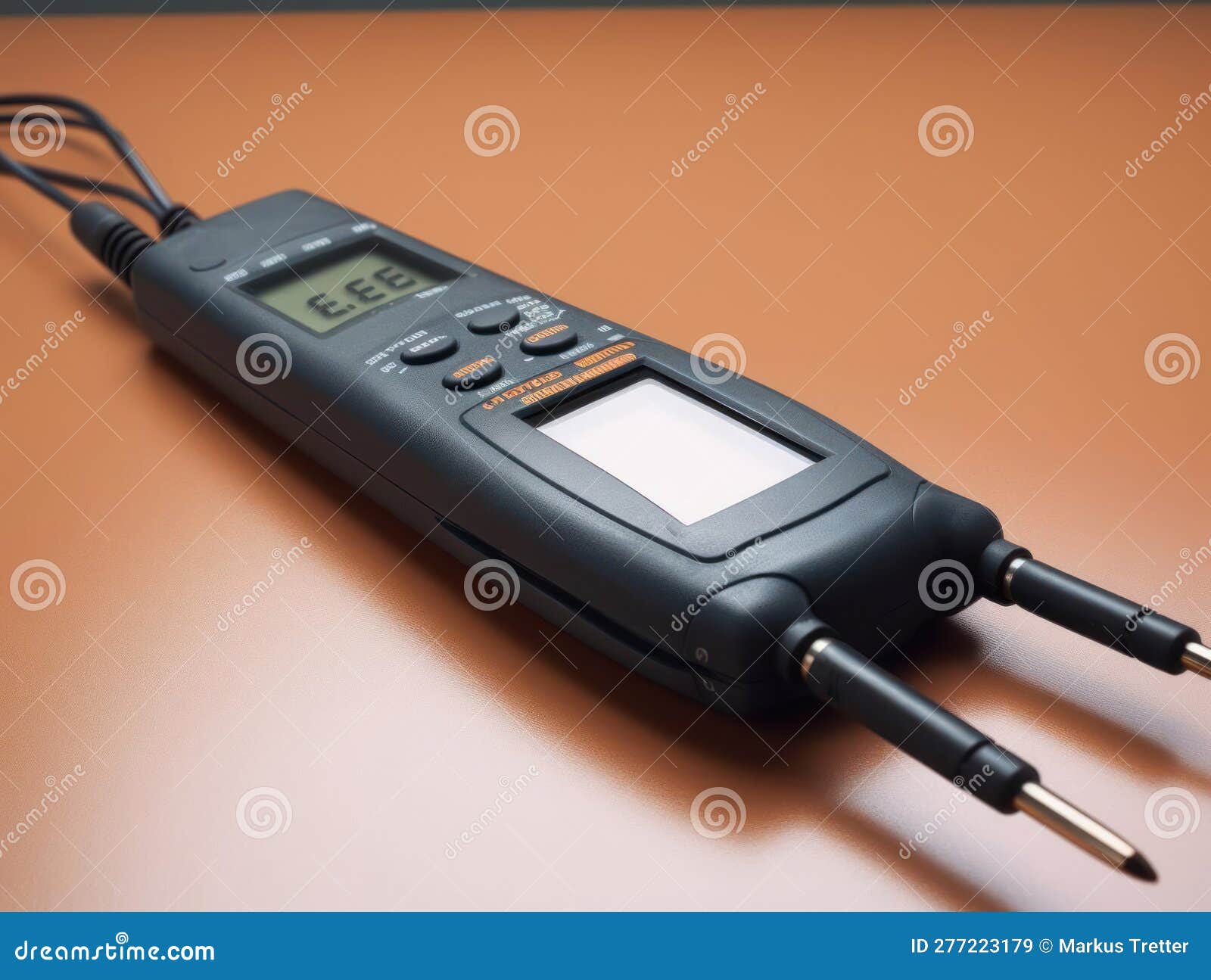 A Handheld Device Used for Measuring Temperature in Electronic