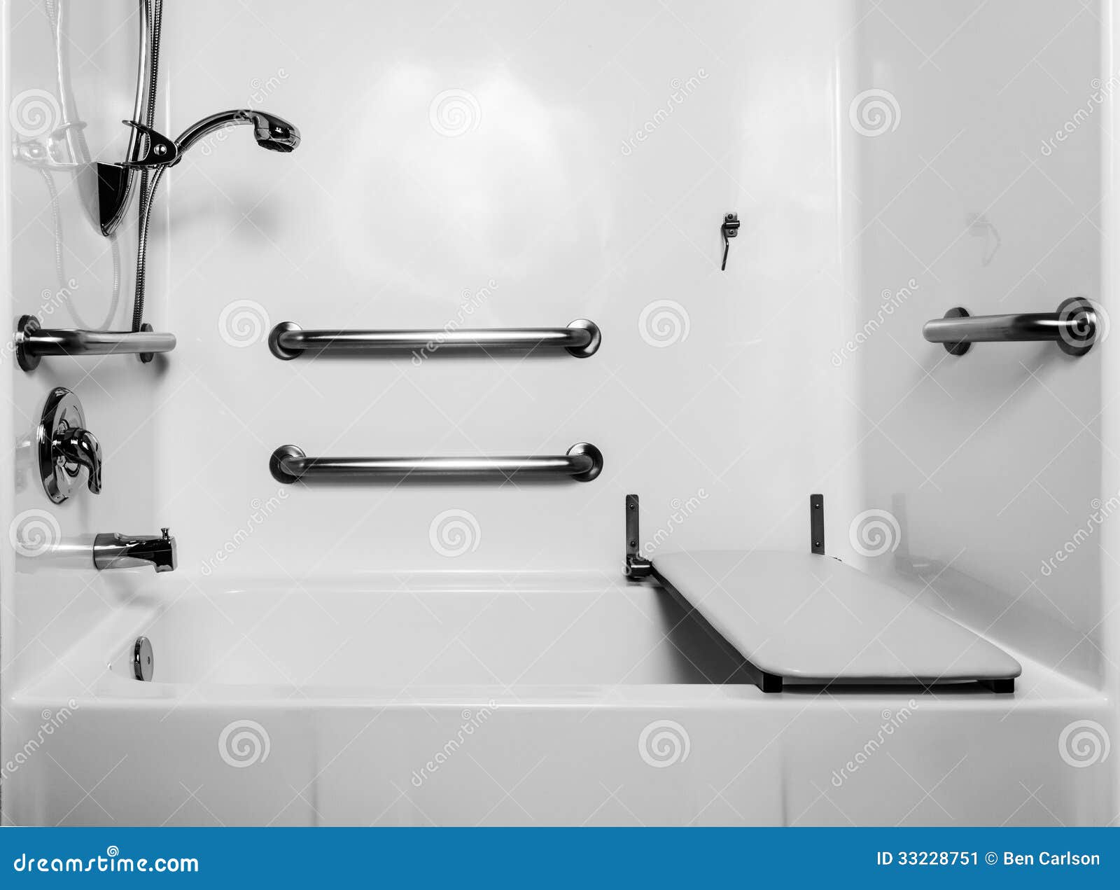 Handicap Bath Stock Image Image Of Seat Interior Accessible