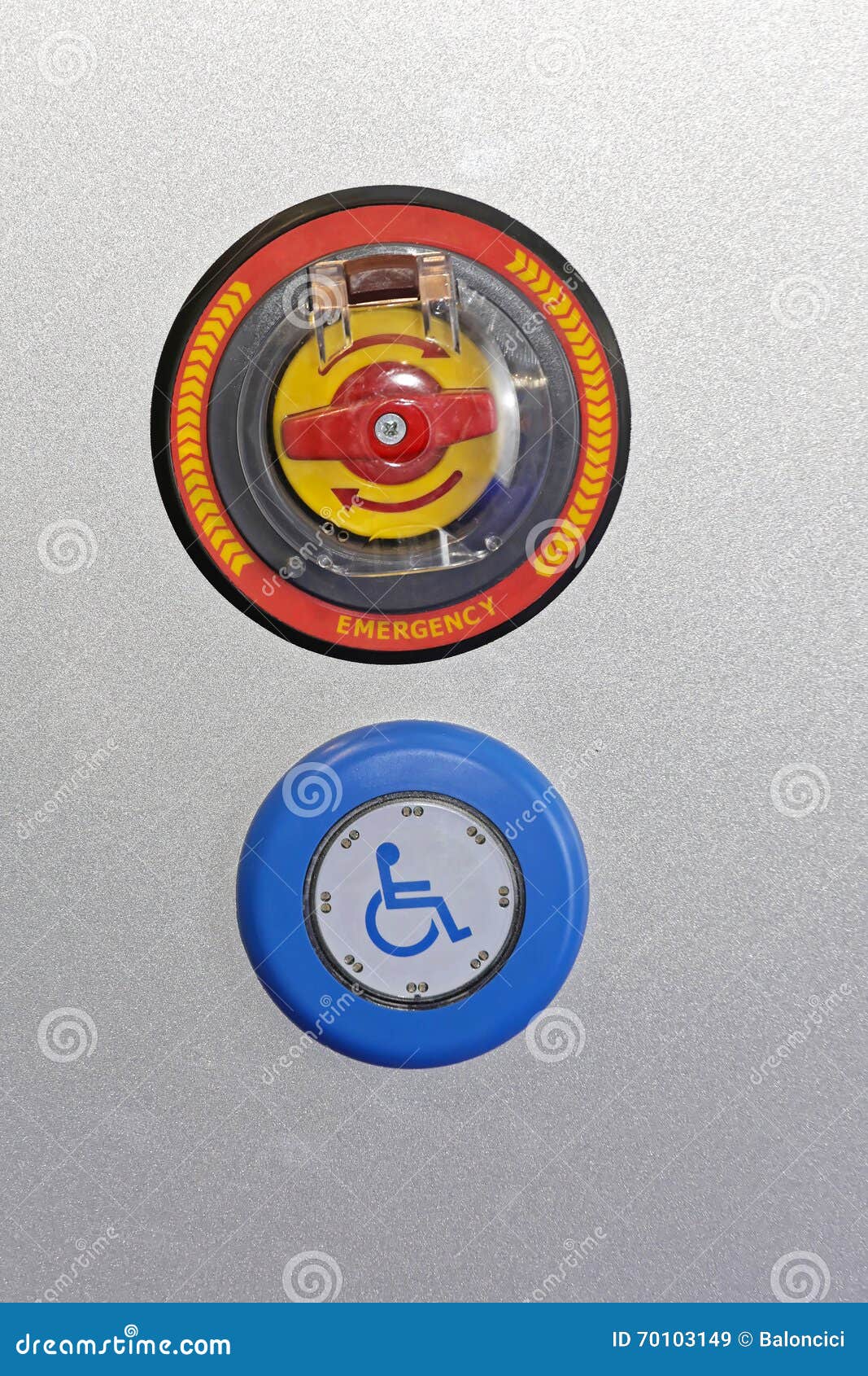 Handicap Button stock image. Image of emergency, help 70103149