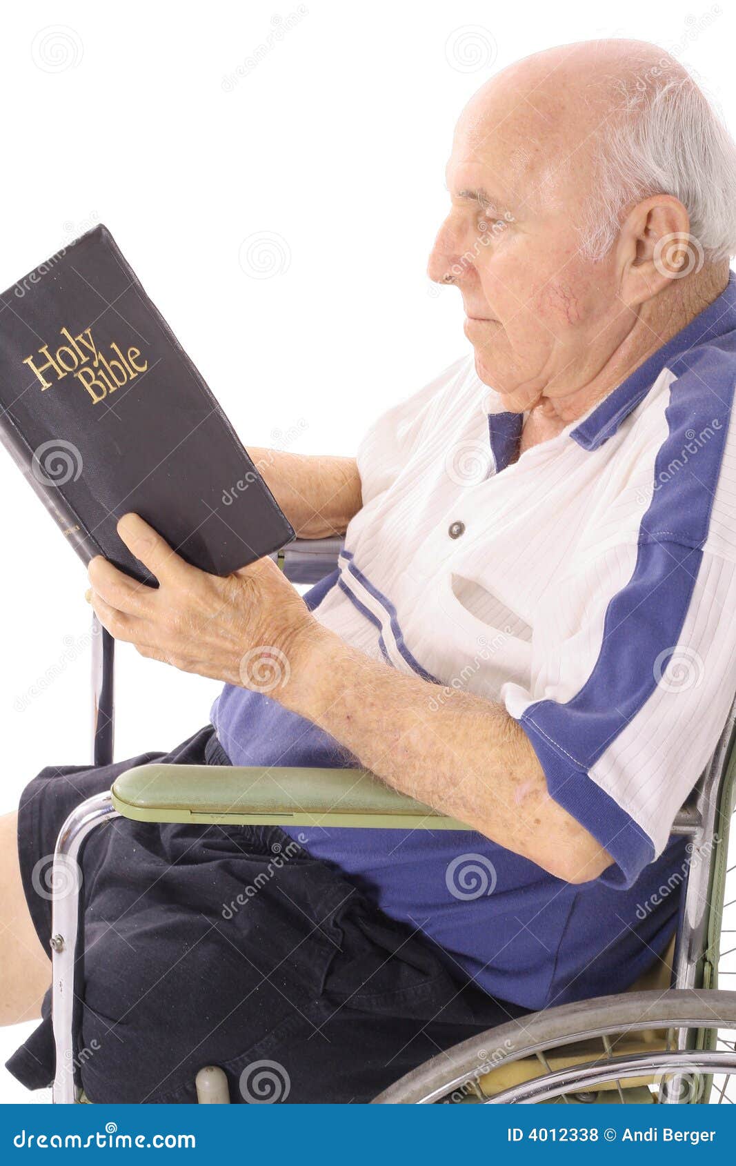 handicap elderly man daily devotion