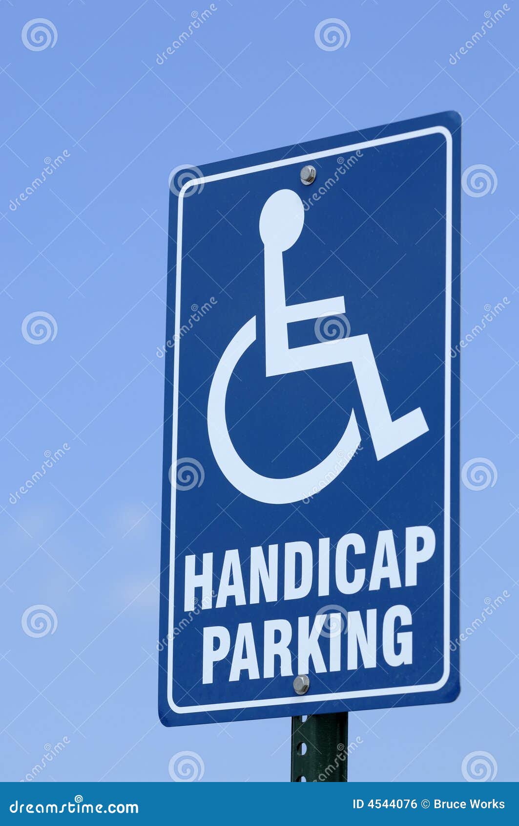 Handicap Parking stock photo. Image of accessibility, parking 4544076