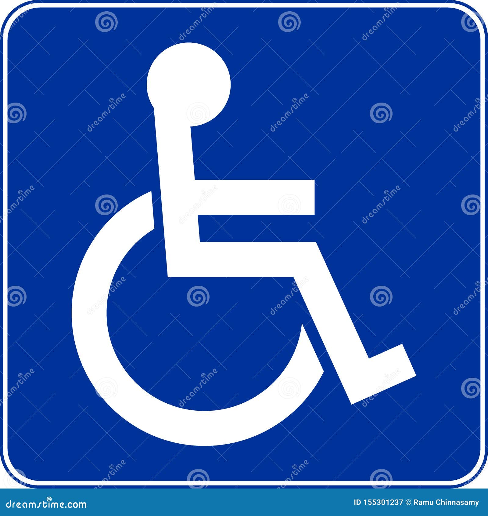 Handicap / disabled person stock vector. Illustration of human 155301237