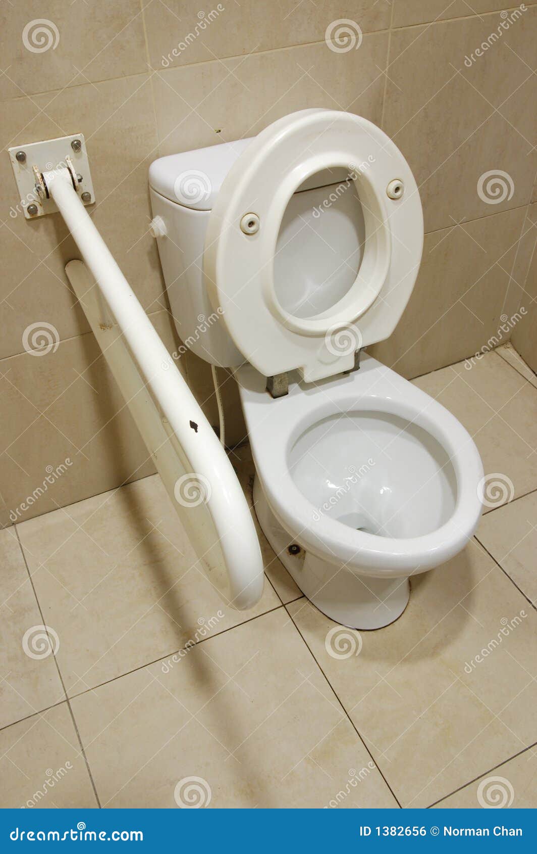 Handicap toilet stock photo. Image of public, room, interiors 1382656