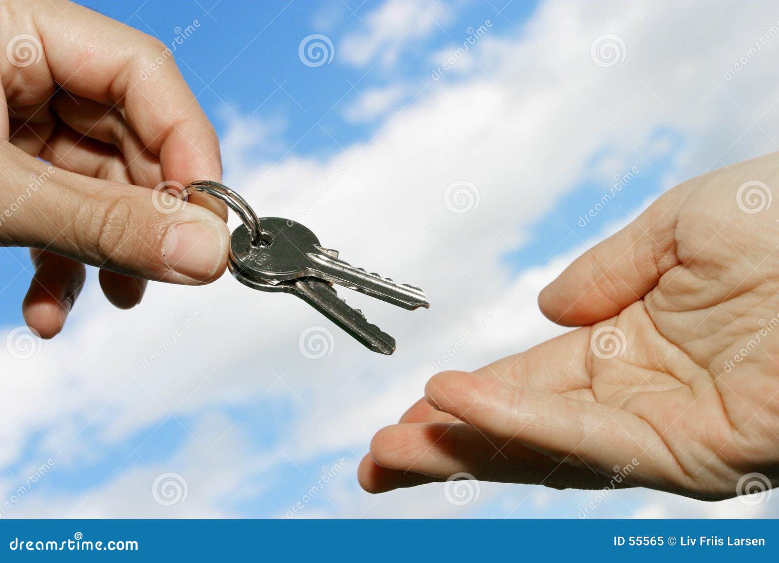 Handing Keys Royalty Free Stock Photo Image 55565