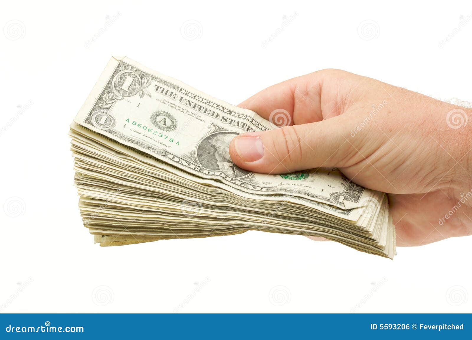 Handing Over Money Royalty Free Stock Image - Image: 5593206