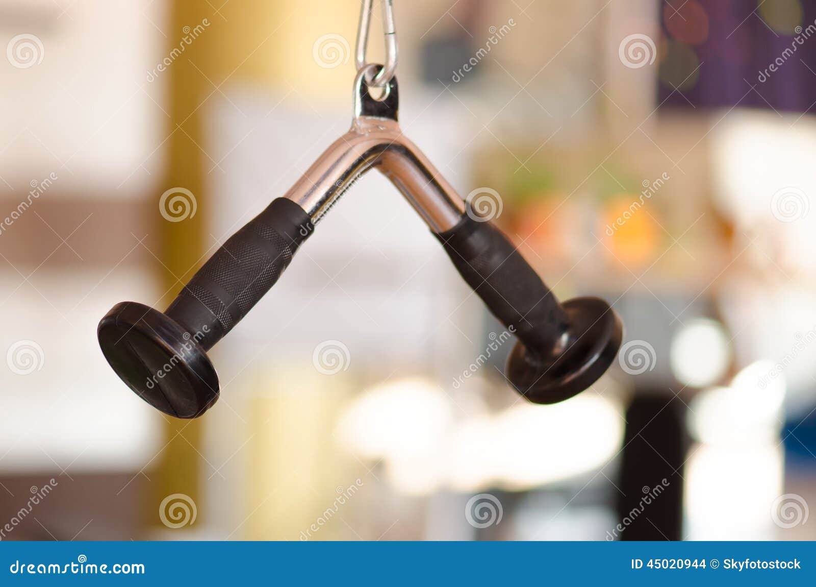 Handle for lifting weights stock photo. Image of weights 45020944