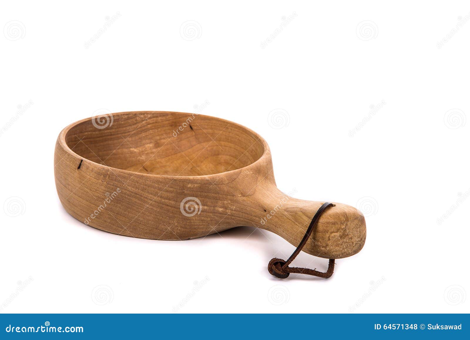 Handle wooden bowl stock photo. Image of wooden, traditional 64571348