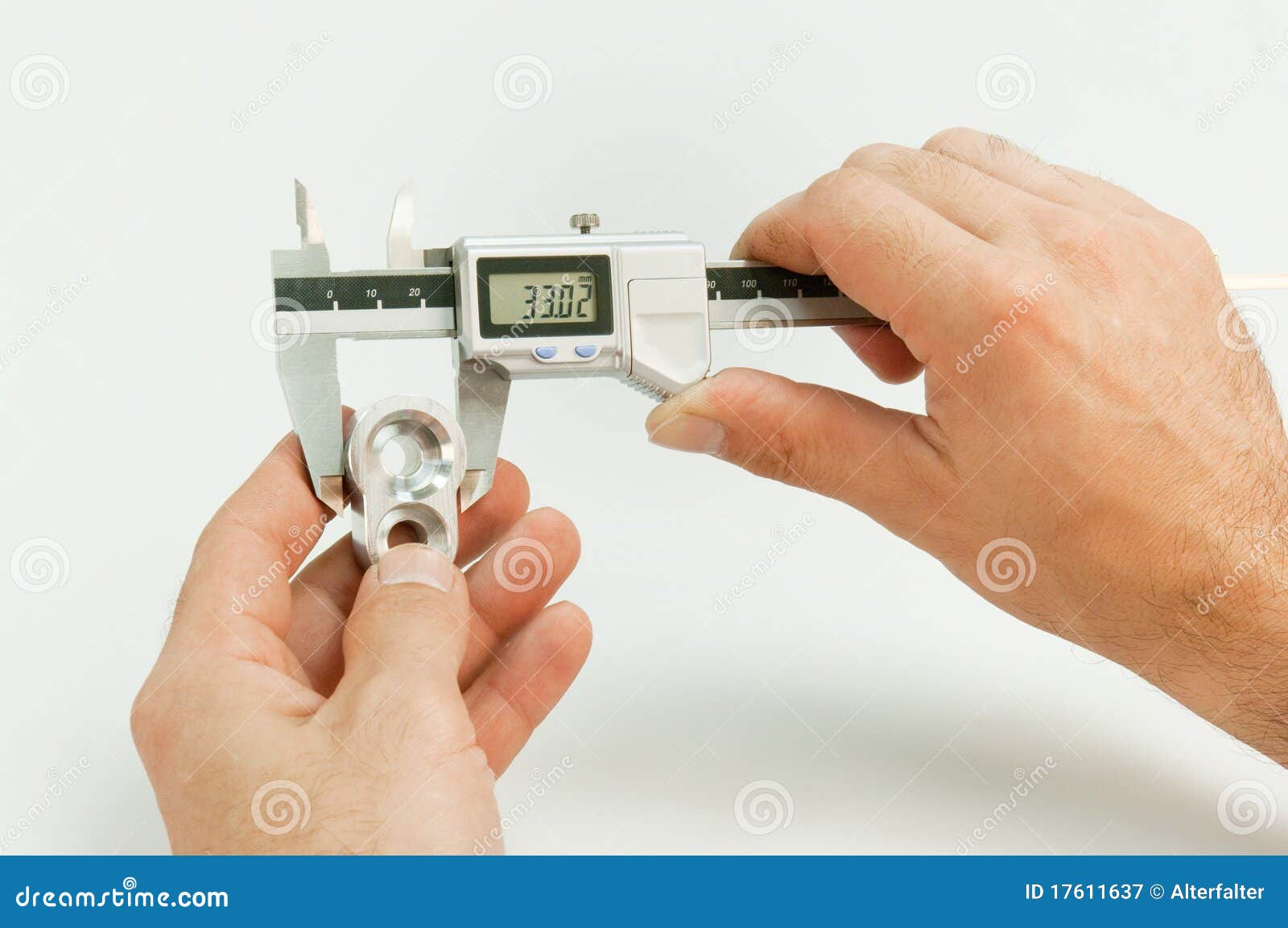 handling of a caliper