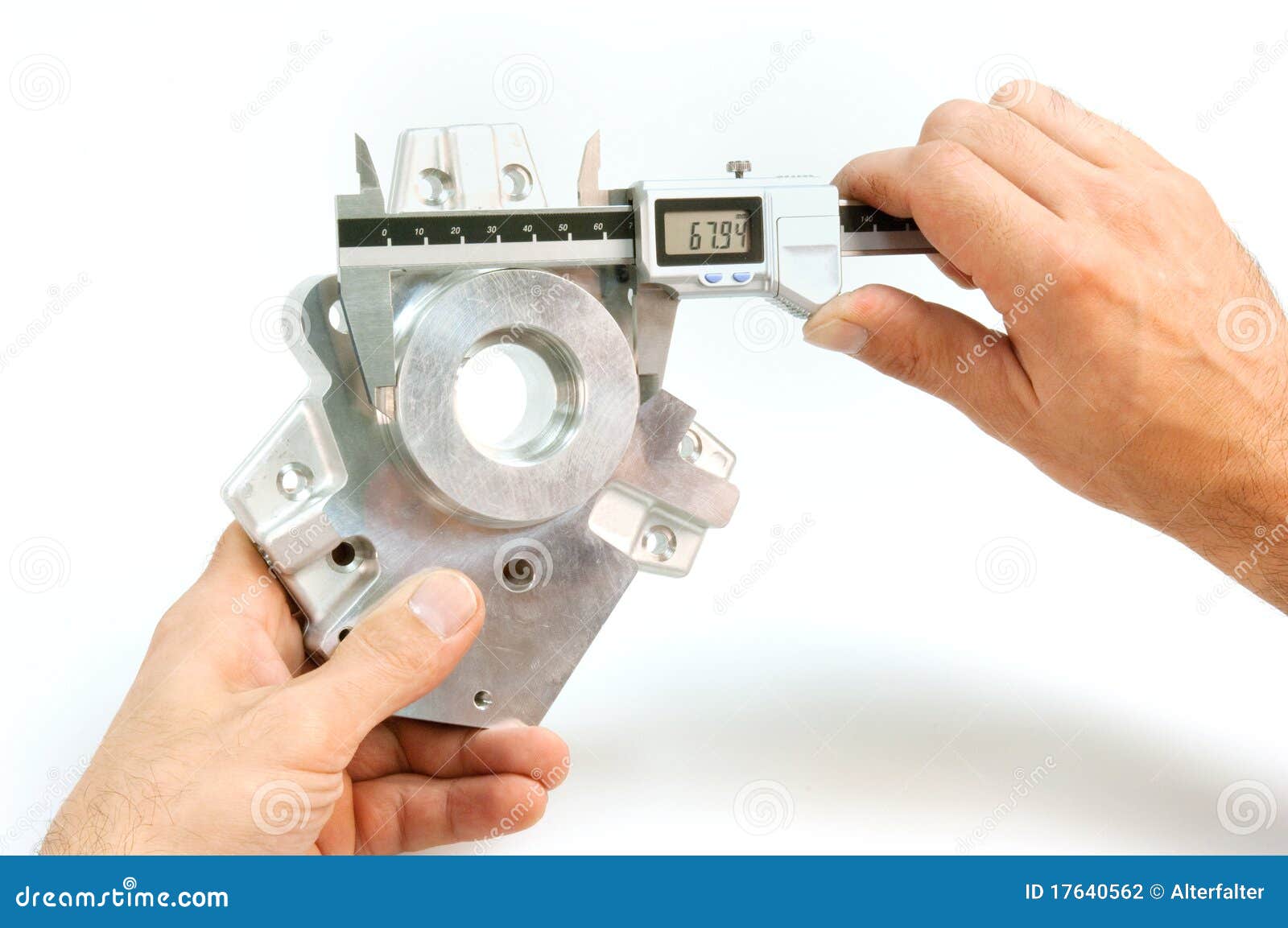 handling of a caliper