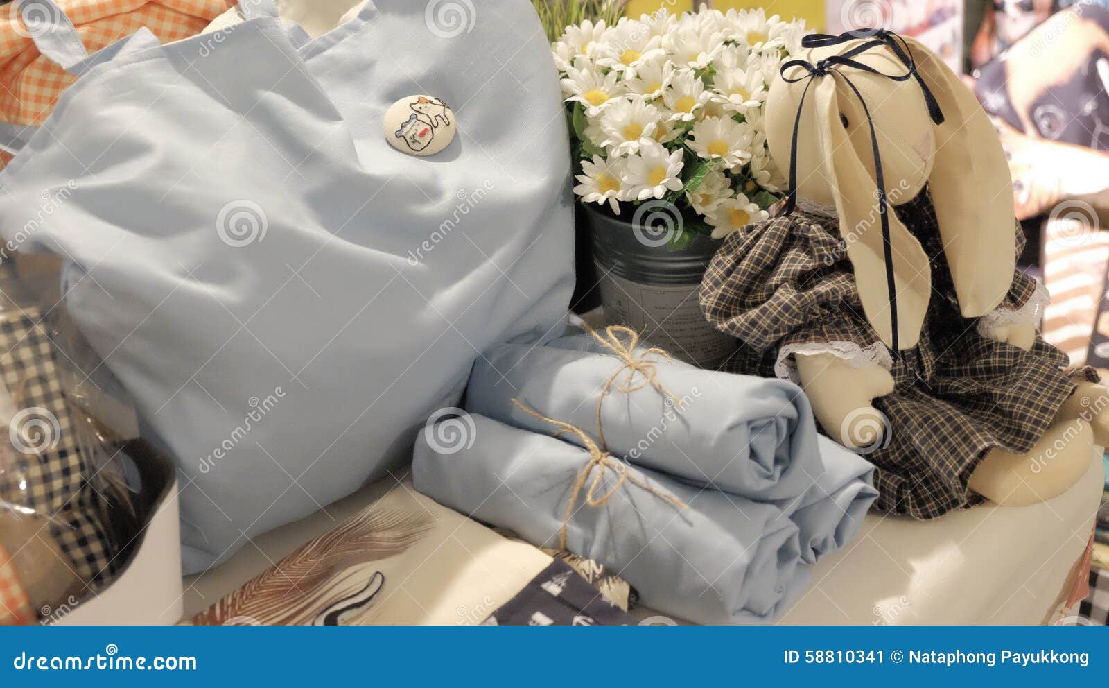 Handmade Bag Packaging stock image. Image of vacation 58810341