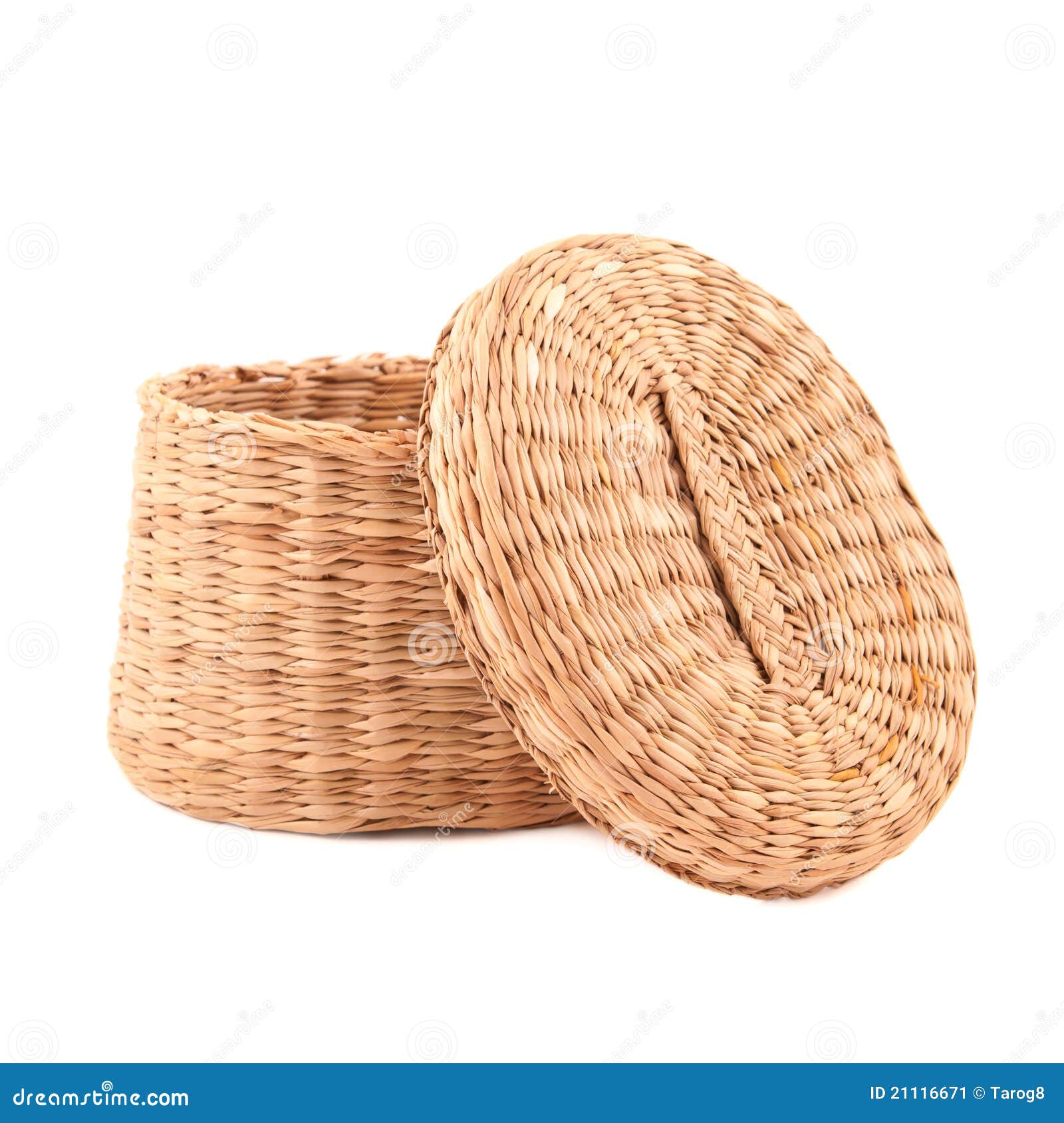 Handmade braided basket stock image. Image of container 21116671
