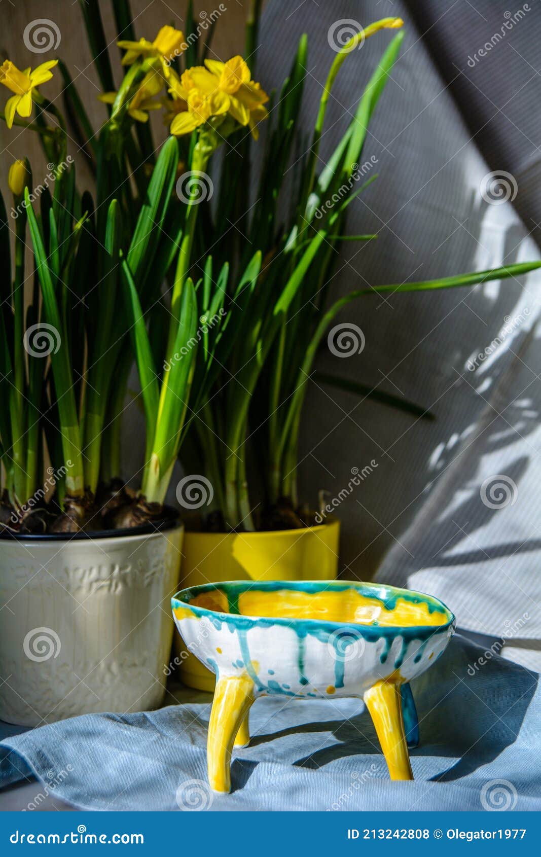 Handmade Ceramic Craft Ware. Bowl Stock Photo Image of decorative