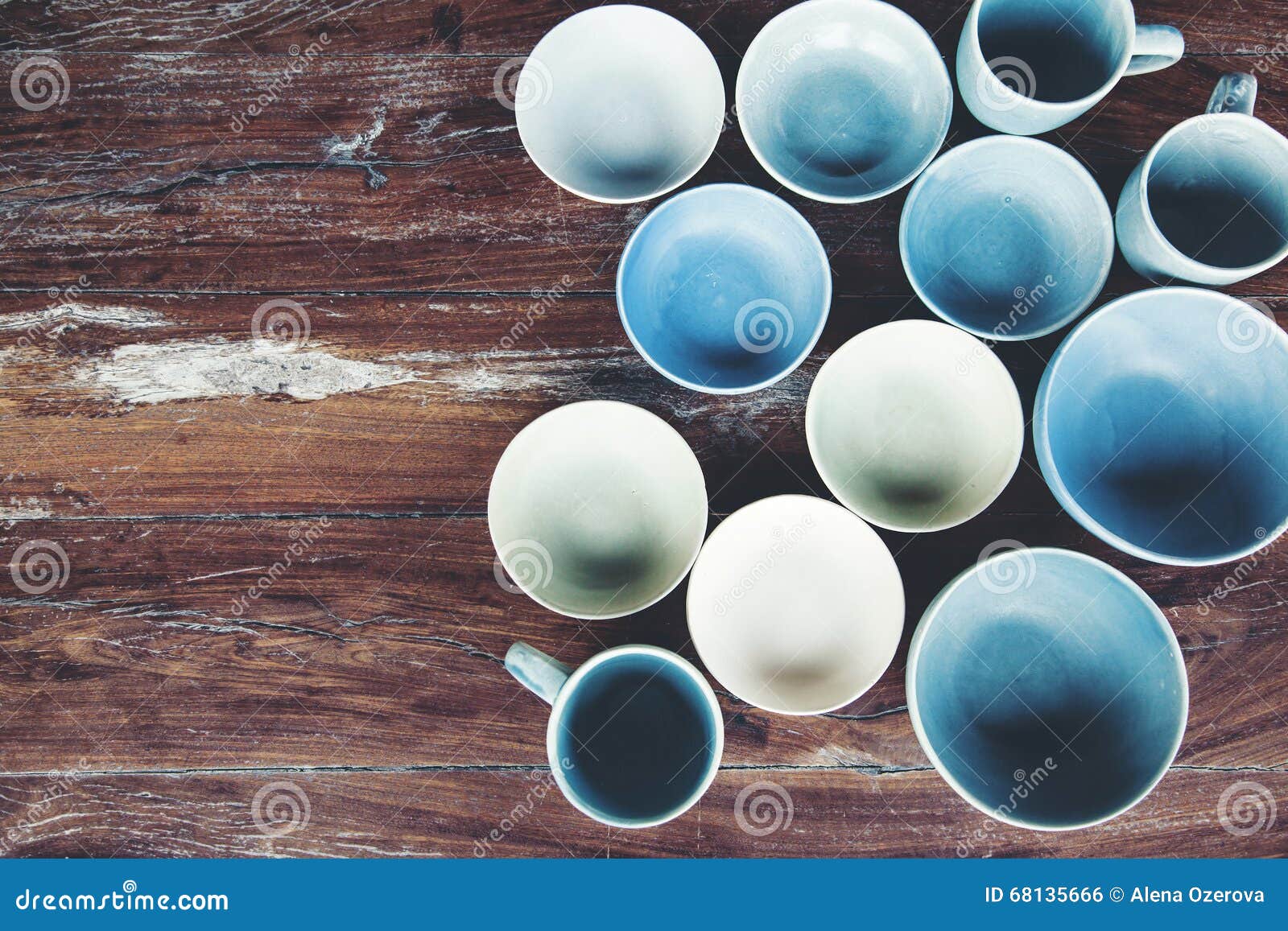 Handmade ceramic dishes stock photo. Image of mint, kitchen 68135666