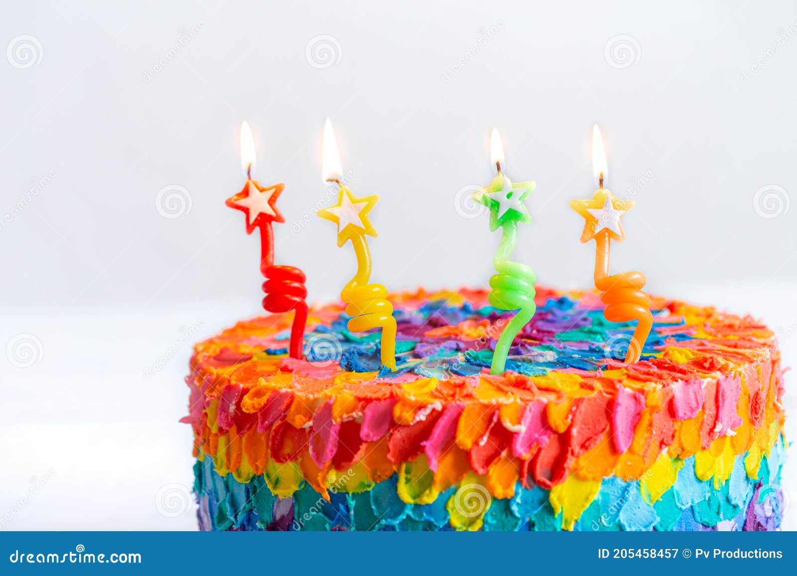 Number Four Cupcake Stock Photo - Download Image Now - Number 4, Candle, Birthday  Cake - iStock