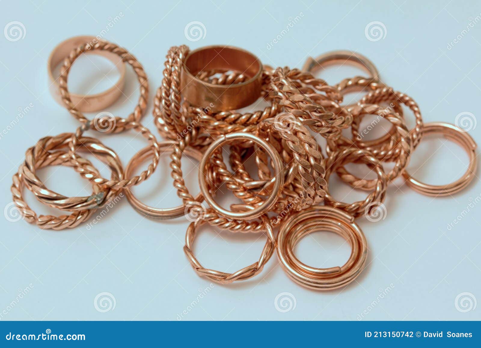 Adjustable sterling and copper ring - Kaily Jayne