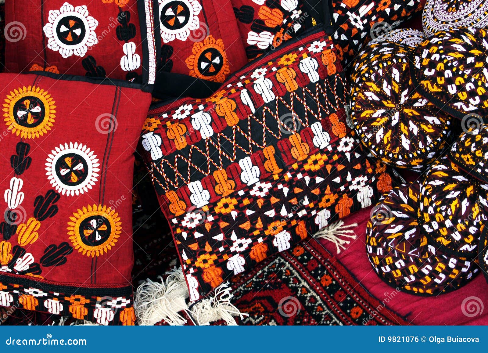 Handmade decorative bags stock photo. Image of ashkhabad 9821076