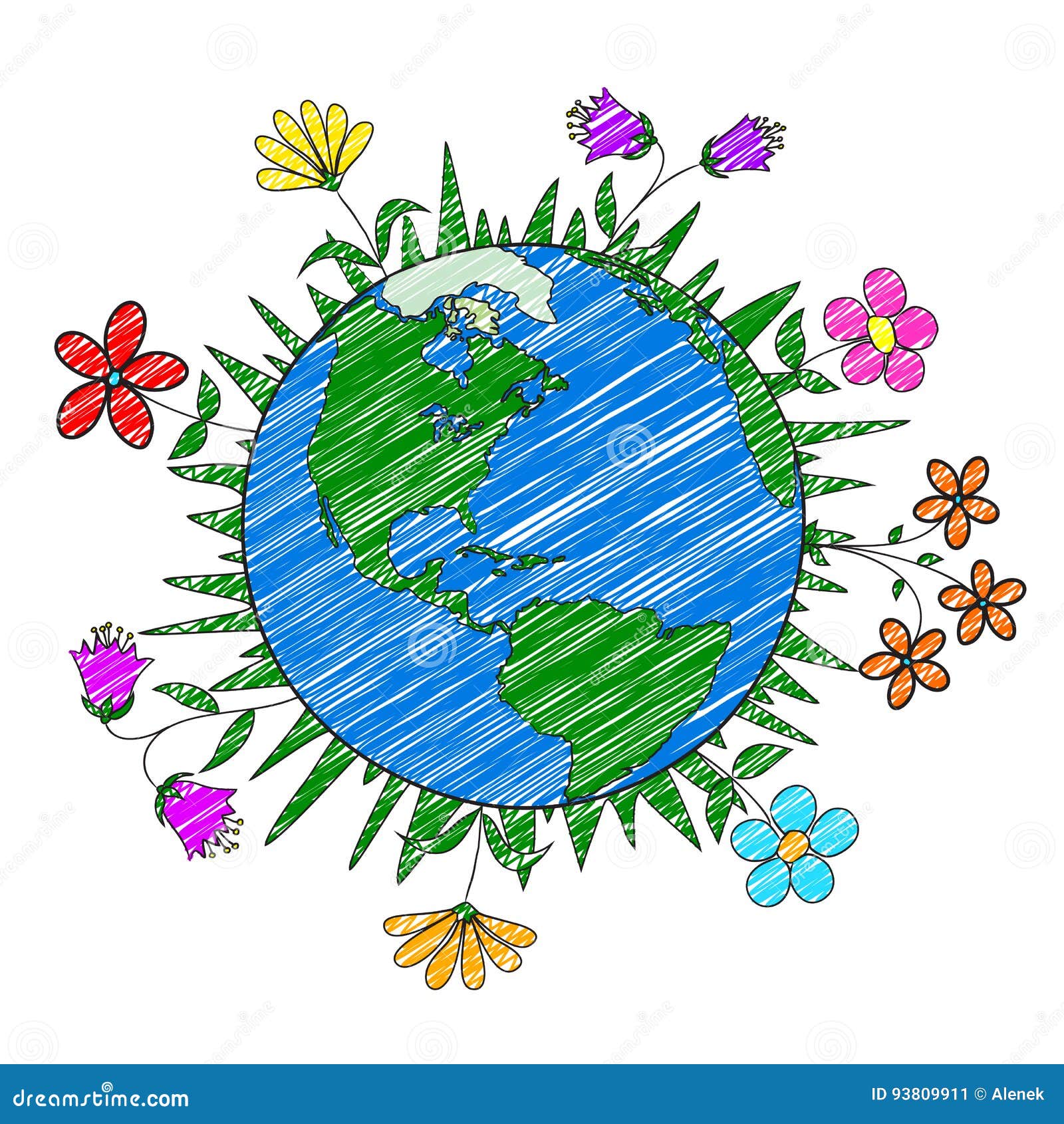 World nature conservation day. Single continuous one line art growing  sprout. Plant leaves grow planet Earth seedling eco natural concept design  sketch drawing vector illustration art Stock Vector | Adobe Stock