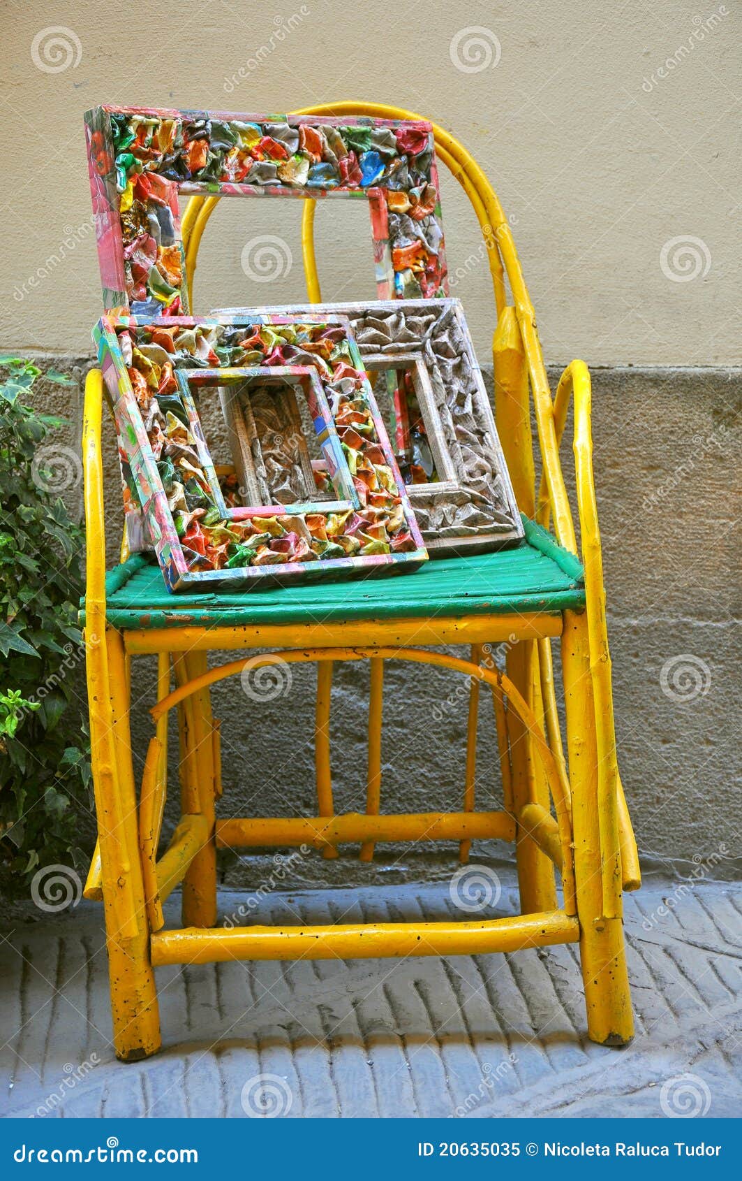 Handmade Frames in Tuscany , Italy Stock Image Image of golden