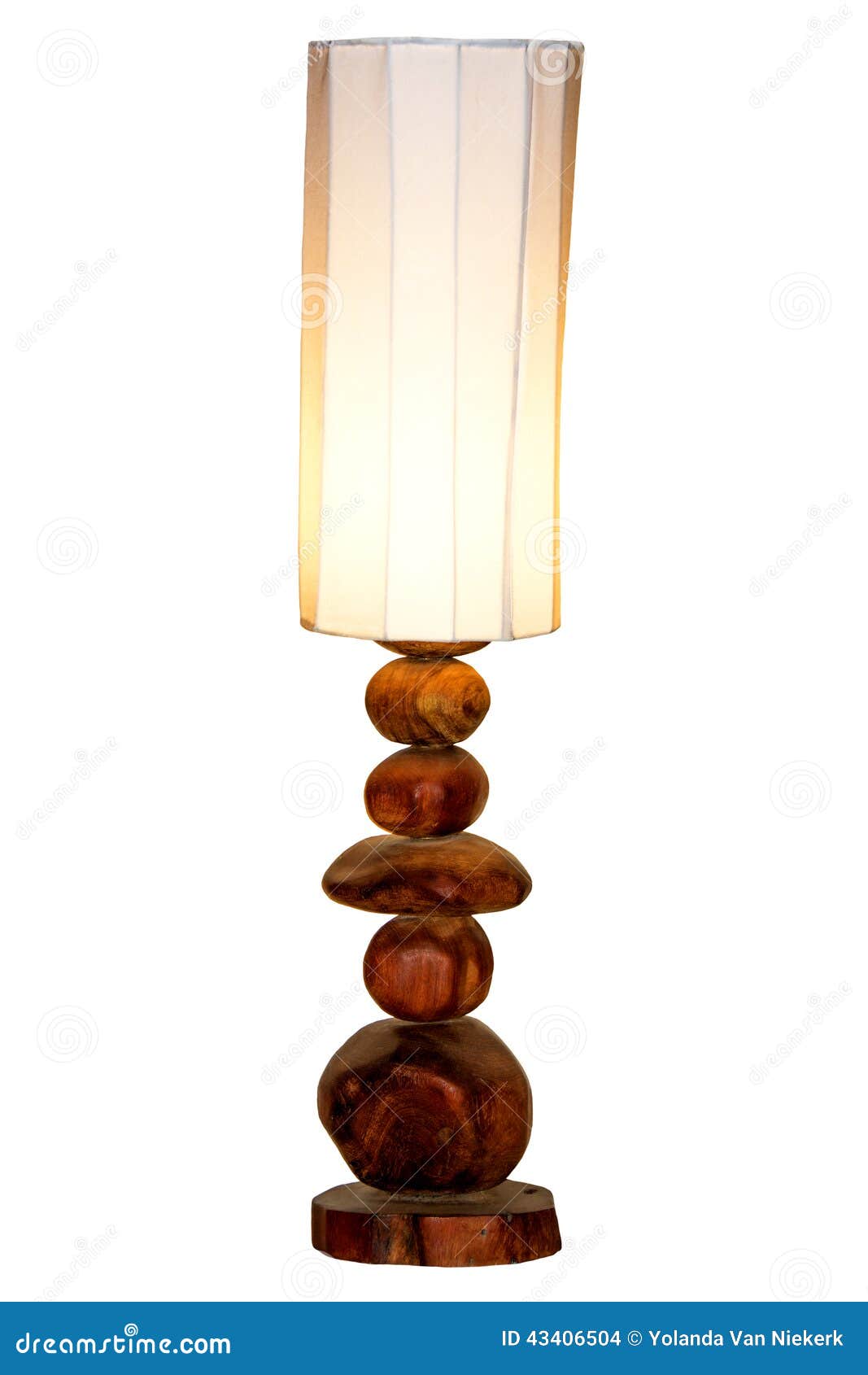 Handmade Lampstand stock photo. Image of african, brown 43406504