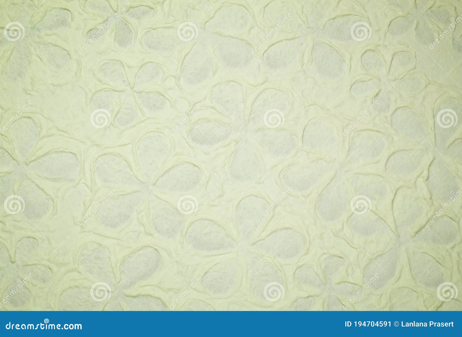 Handmade Paper Flower Pattern for Background and Texture Stock Image