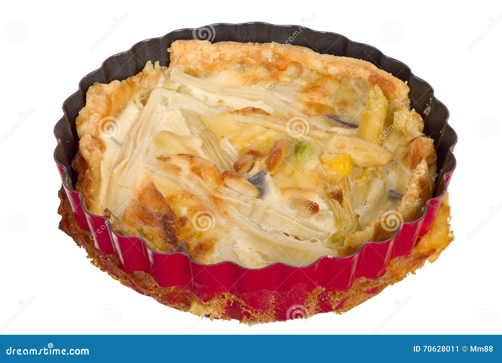 Handmade quiche stock image. Image of onion, peas, food 70628011