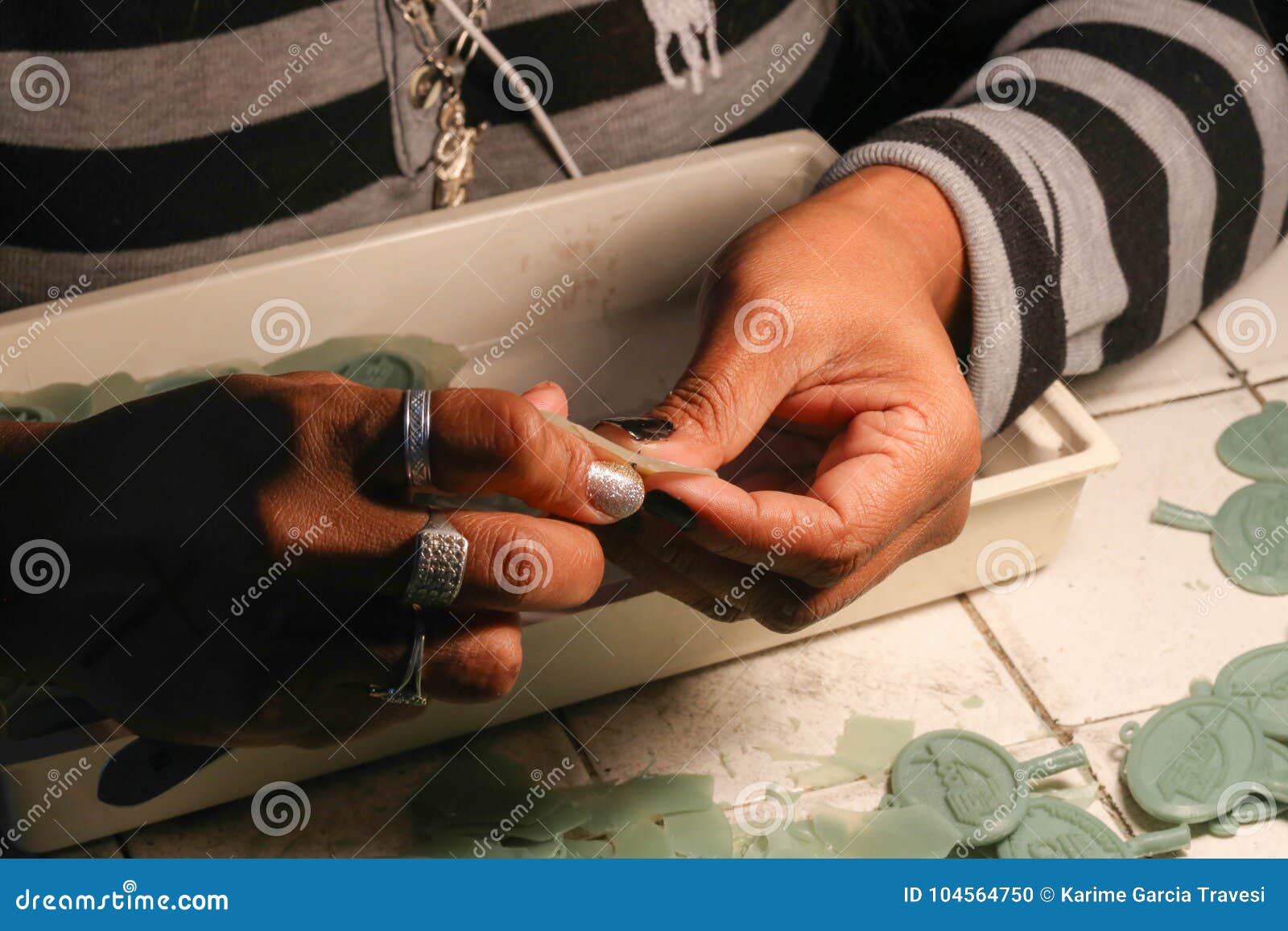 Handmade Ring Making Process Editorial Image Image of jewelry, hand