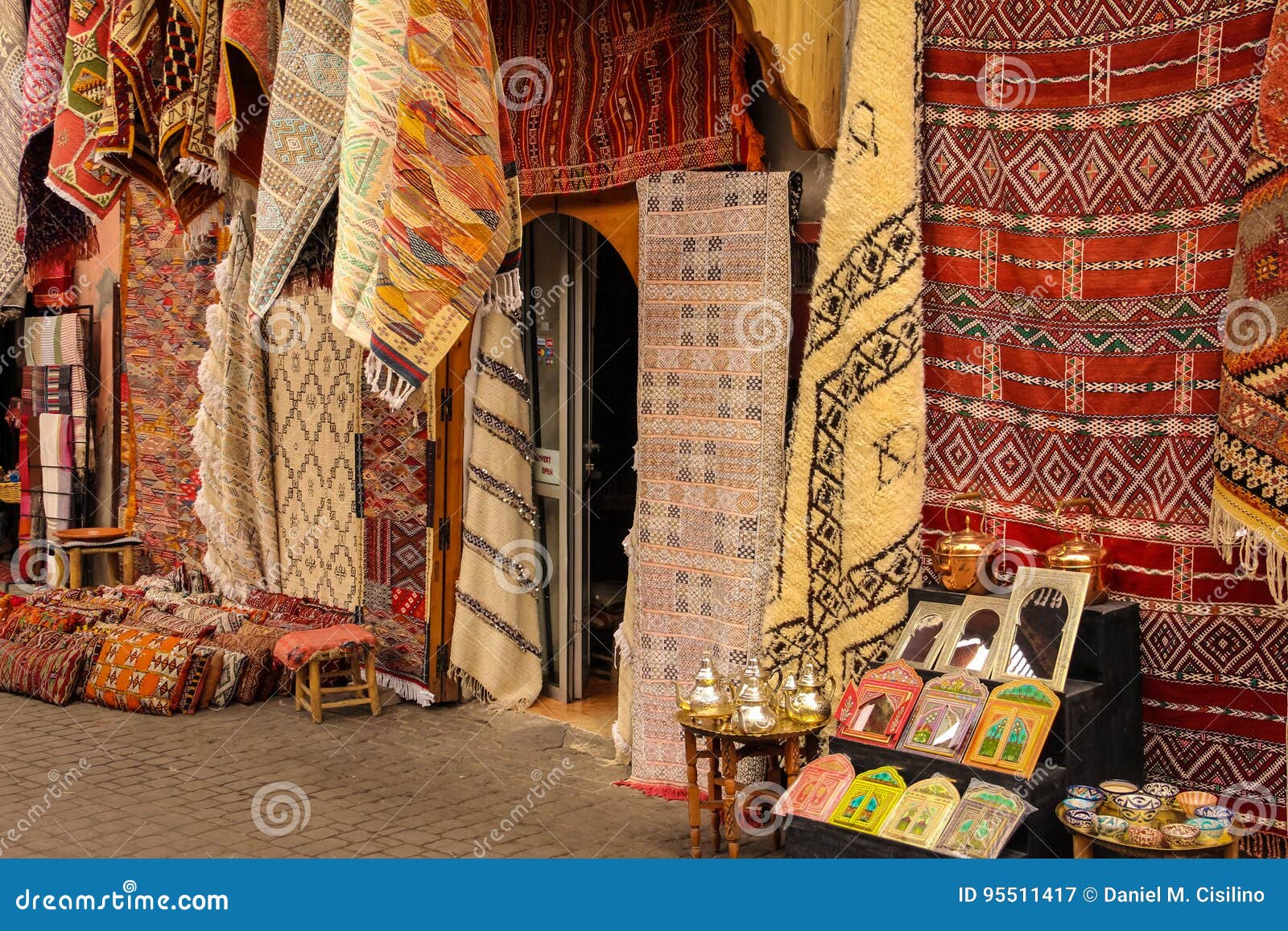 handmade rugs. marrakesh. morocco