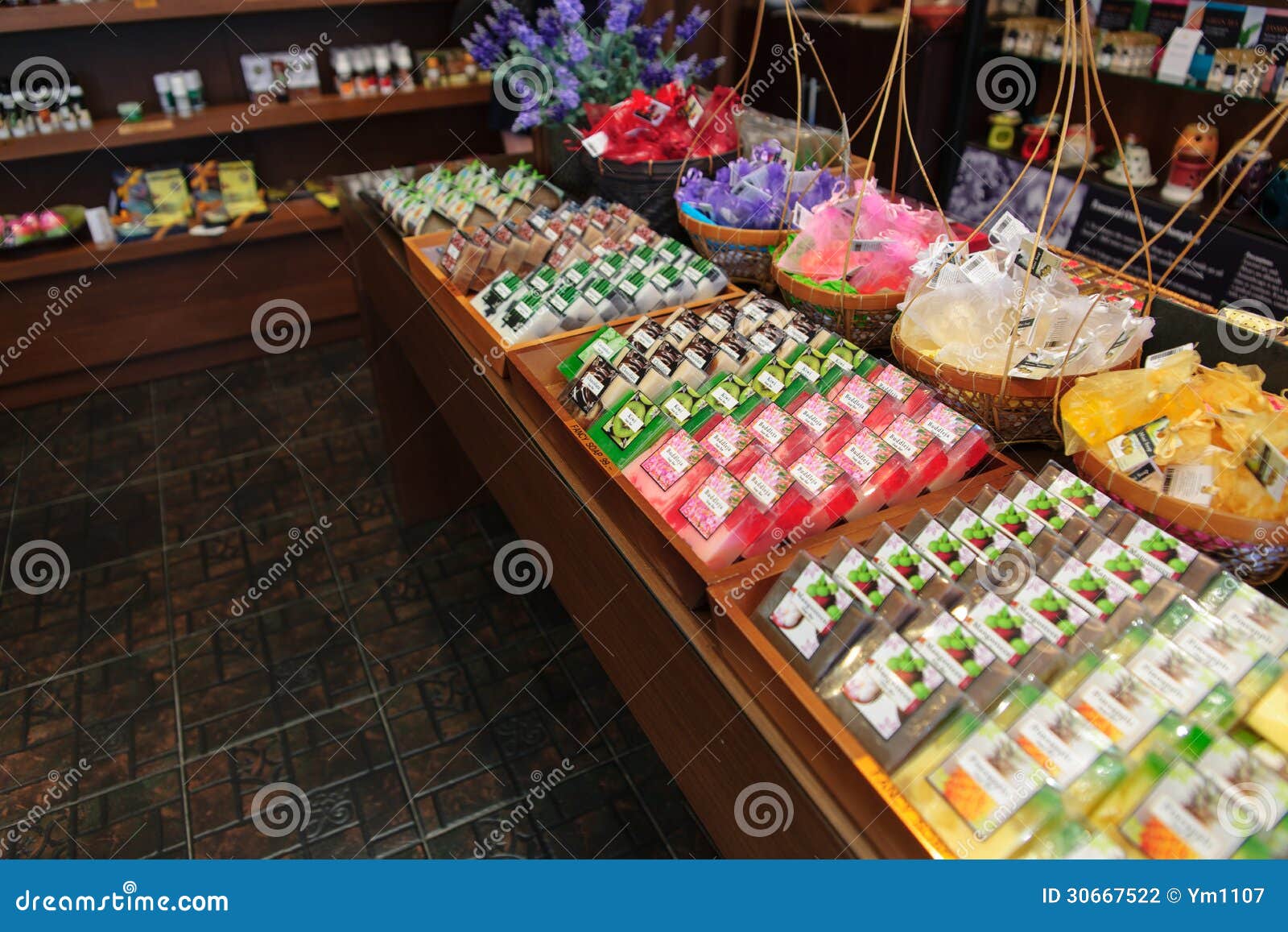 Handmade Soap In Chiang Mai, Thailand Stock Photography Image 30667522