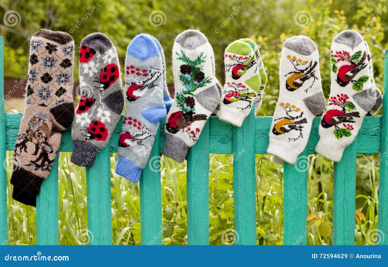 Handmade socks stock image. Image of creative, closeup - 72594629